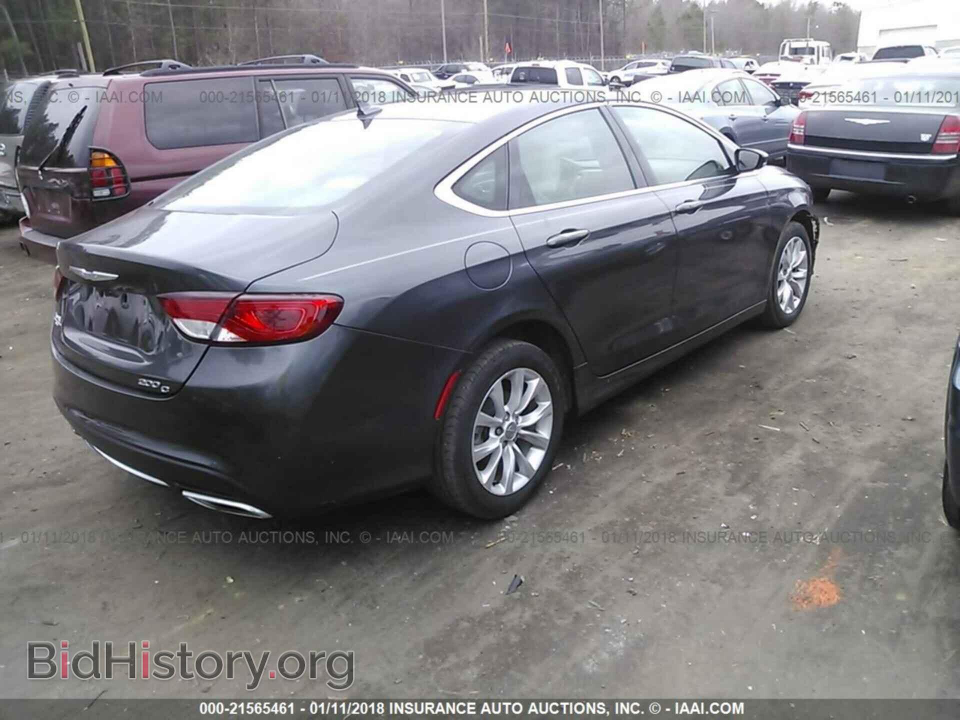 2015 Chrysler 200 - VIN: 1C3CCCCG9FN510362 - Photo 4