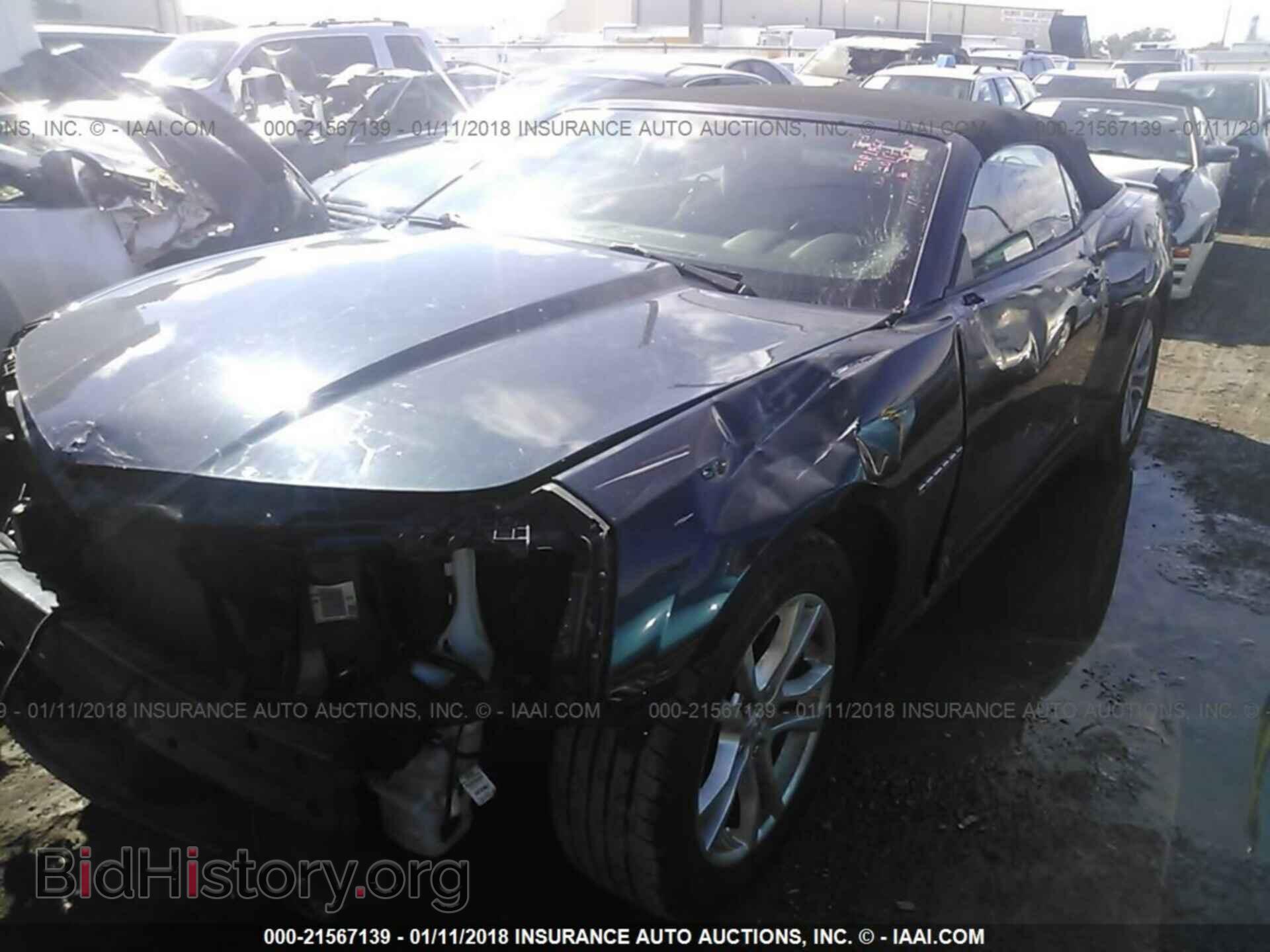2014 Chevrolet Camaro - VIN: 2G1FB3D35E9302593 - Фото 2