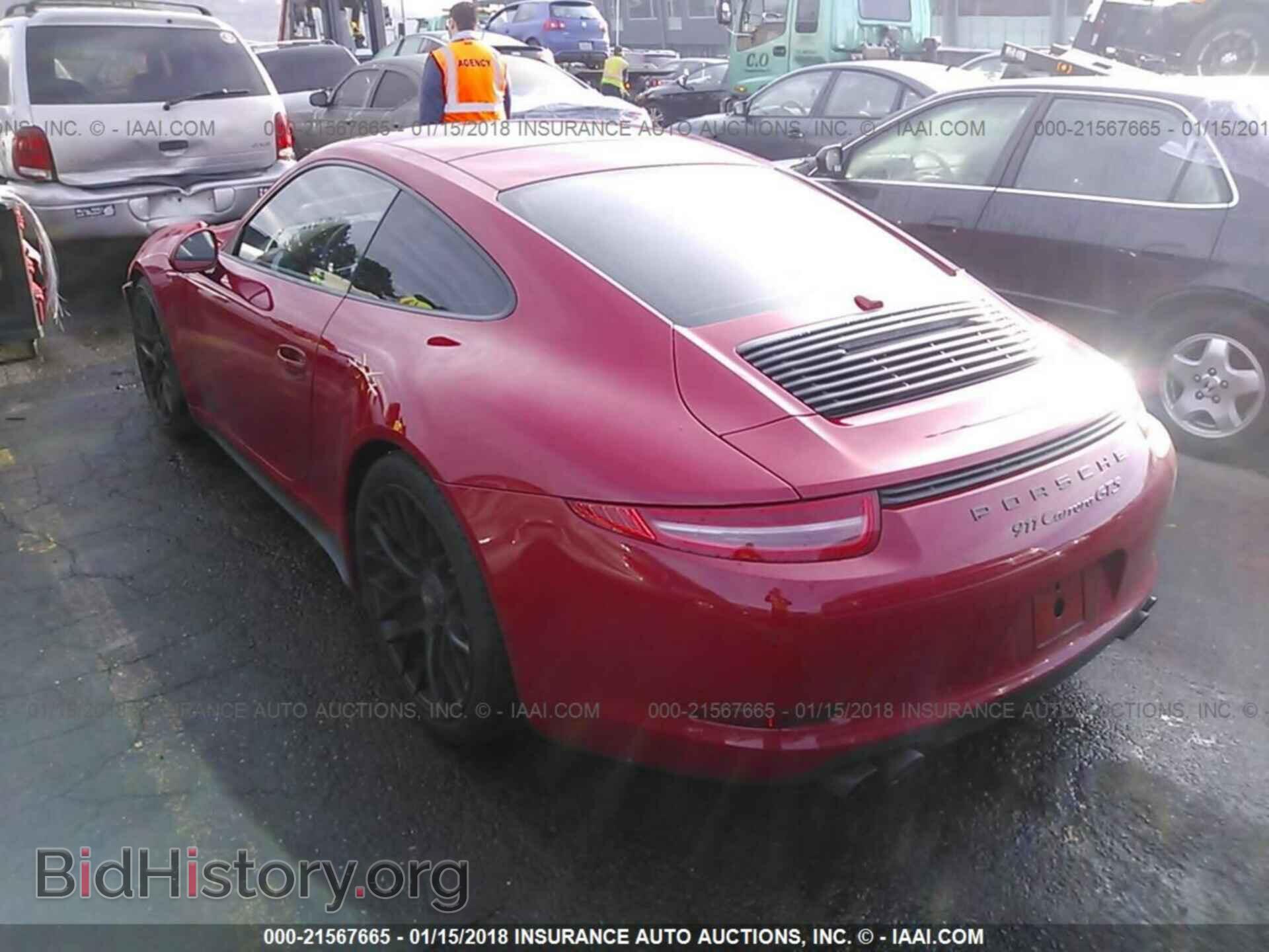 2015 Porsche 911 - VIN: WP0AB2A98FS125560 - Фото 3