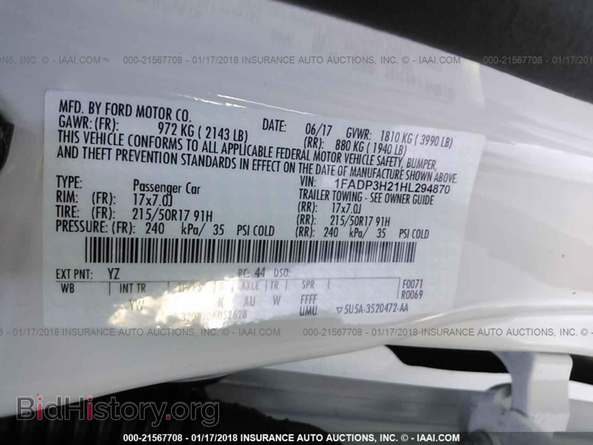 2017 Ford Focus - VIN: 1FADP3H21HL294870 - Photo 9
