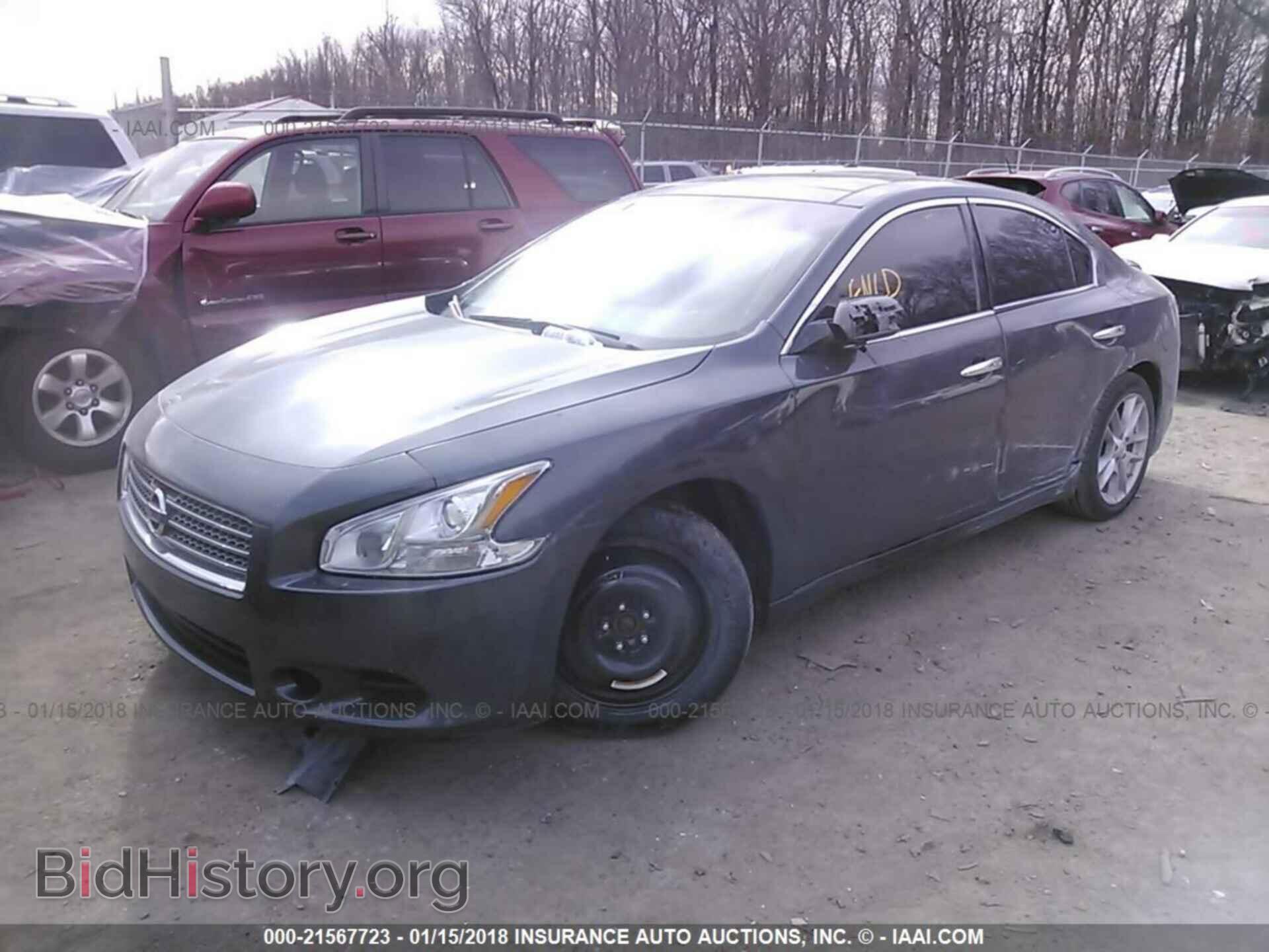 2011 Nissan Maxima - VIN: 1N4AA5AP1BC810139 - Фото 2