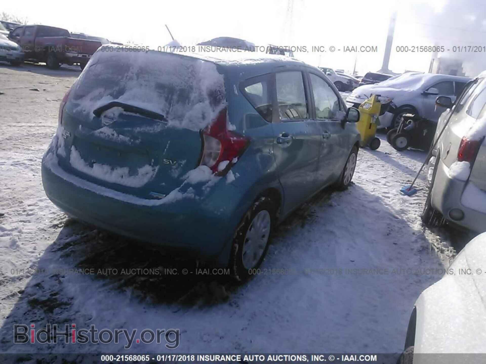 2014 Nissan Versa note - VIN: 3N1CE2CP1EL385553 - Фото 4