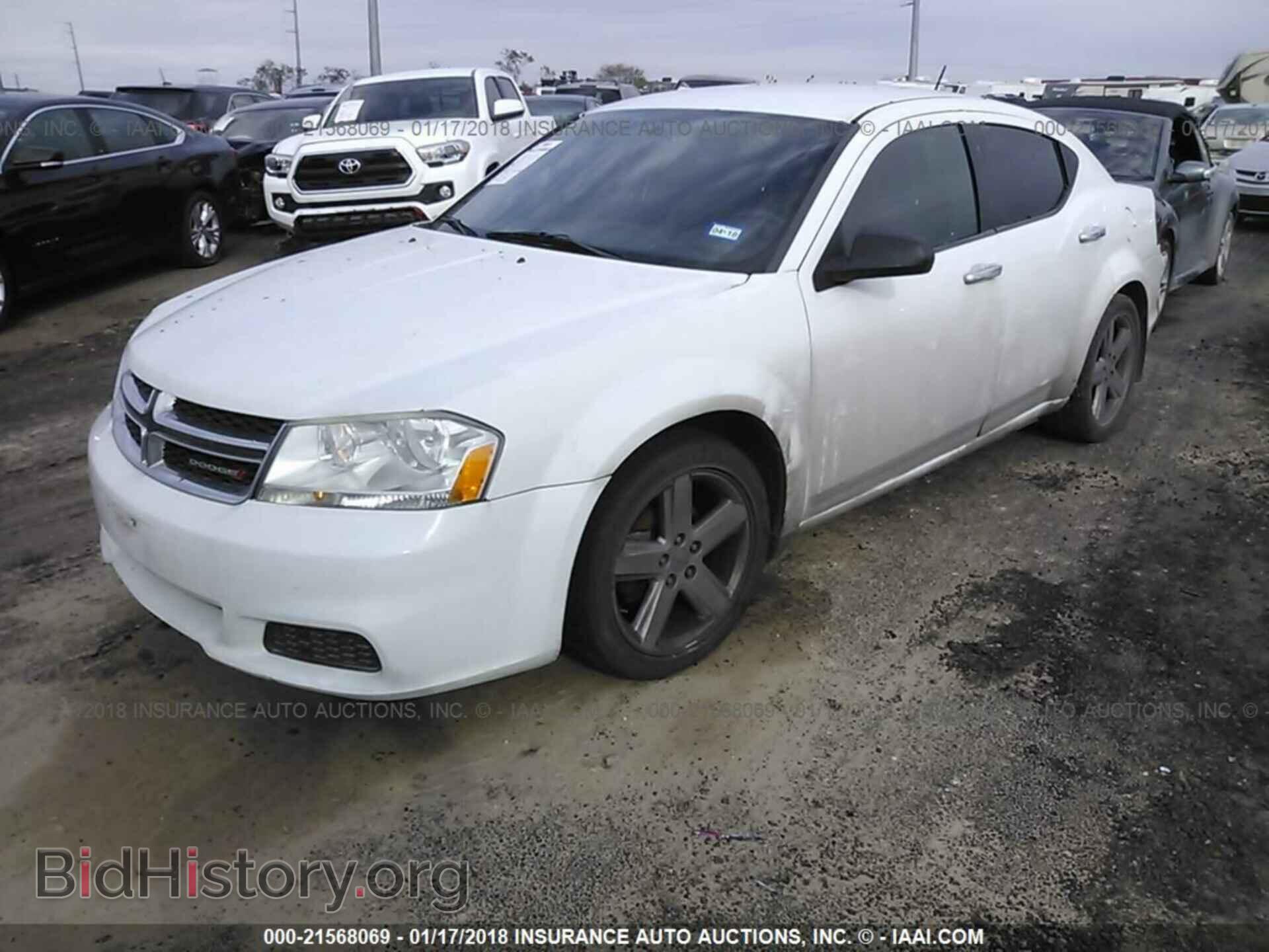 2013 Dodge Avenger - VIN: 1C3CDZAB6DN644198 - Фото 2