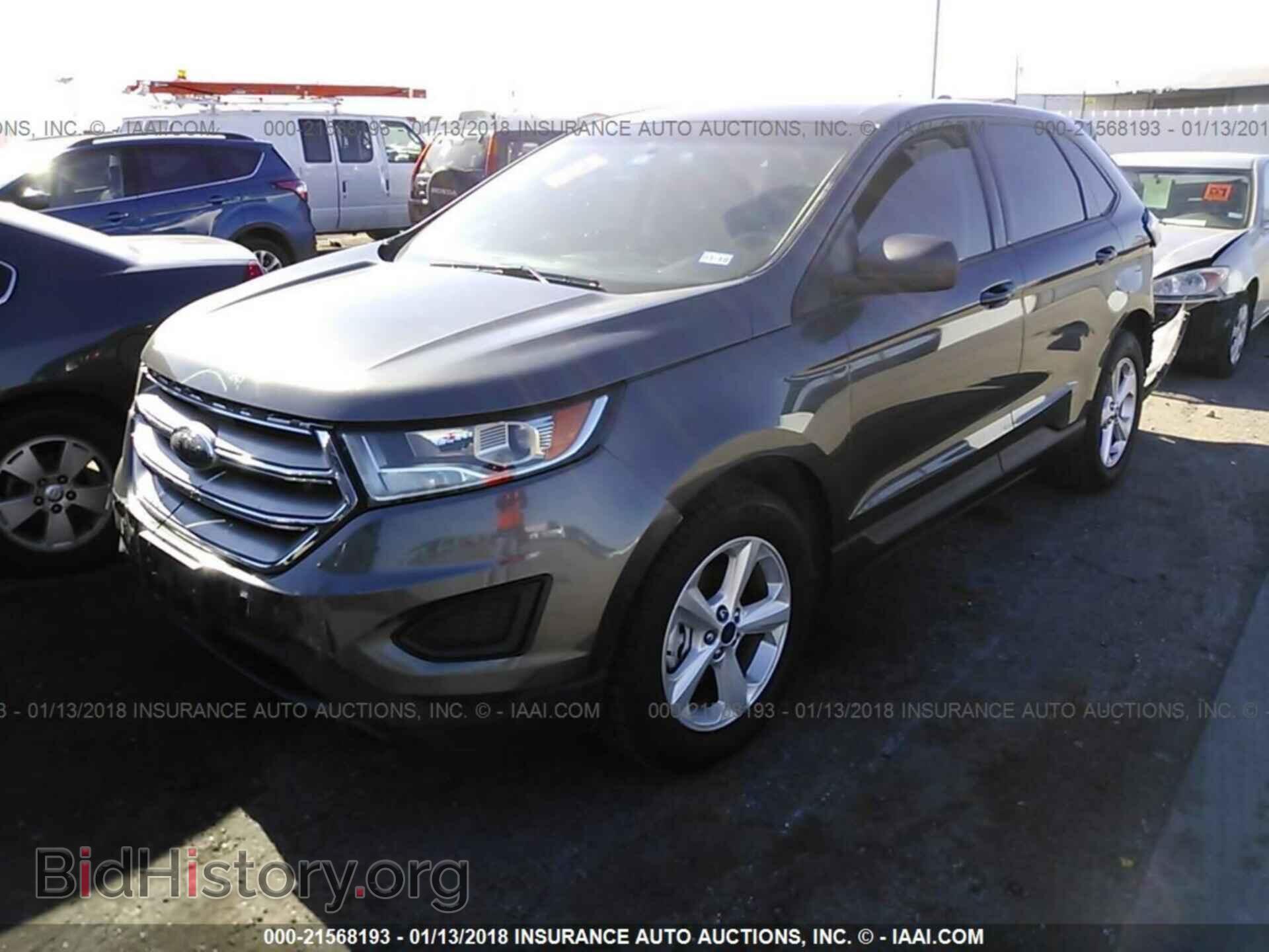 2015 Ford Edge - VIN: 2FMTK3G84FBC33242 - Фото 2