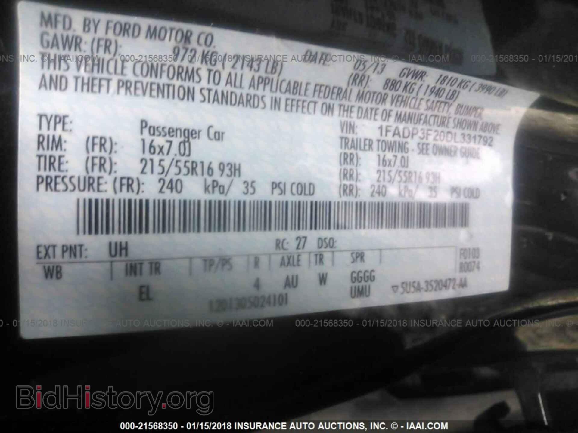 2013 Ford Focus - VIN: 1FADP3F20DL331792 - Photo 9