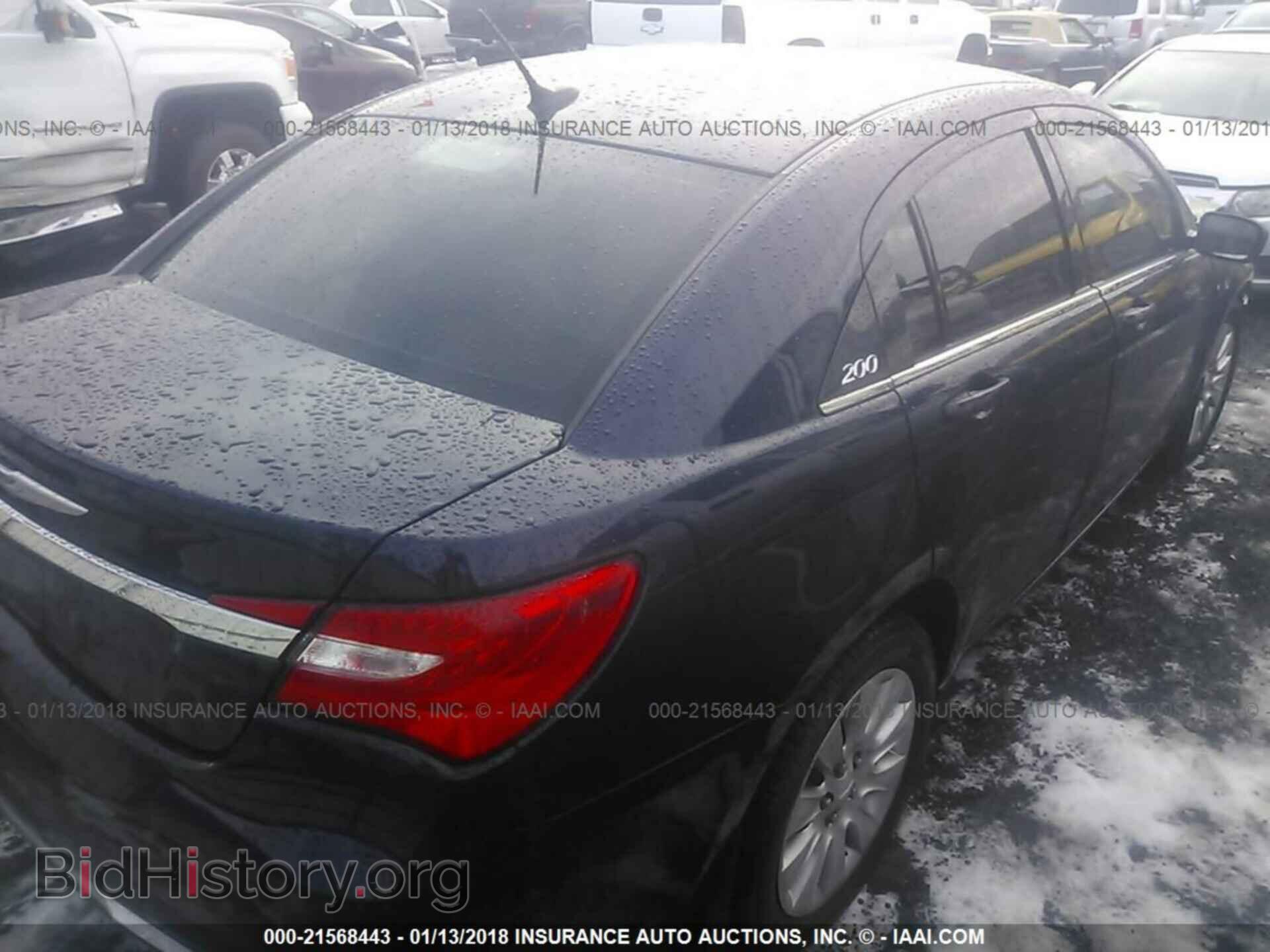 2013 Chrysler 200 - VIN: 1C3CCBAG9DN738730 - Photo 4