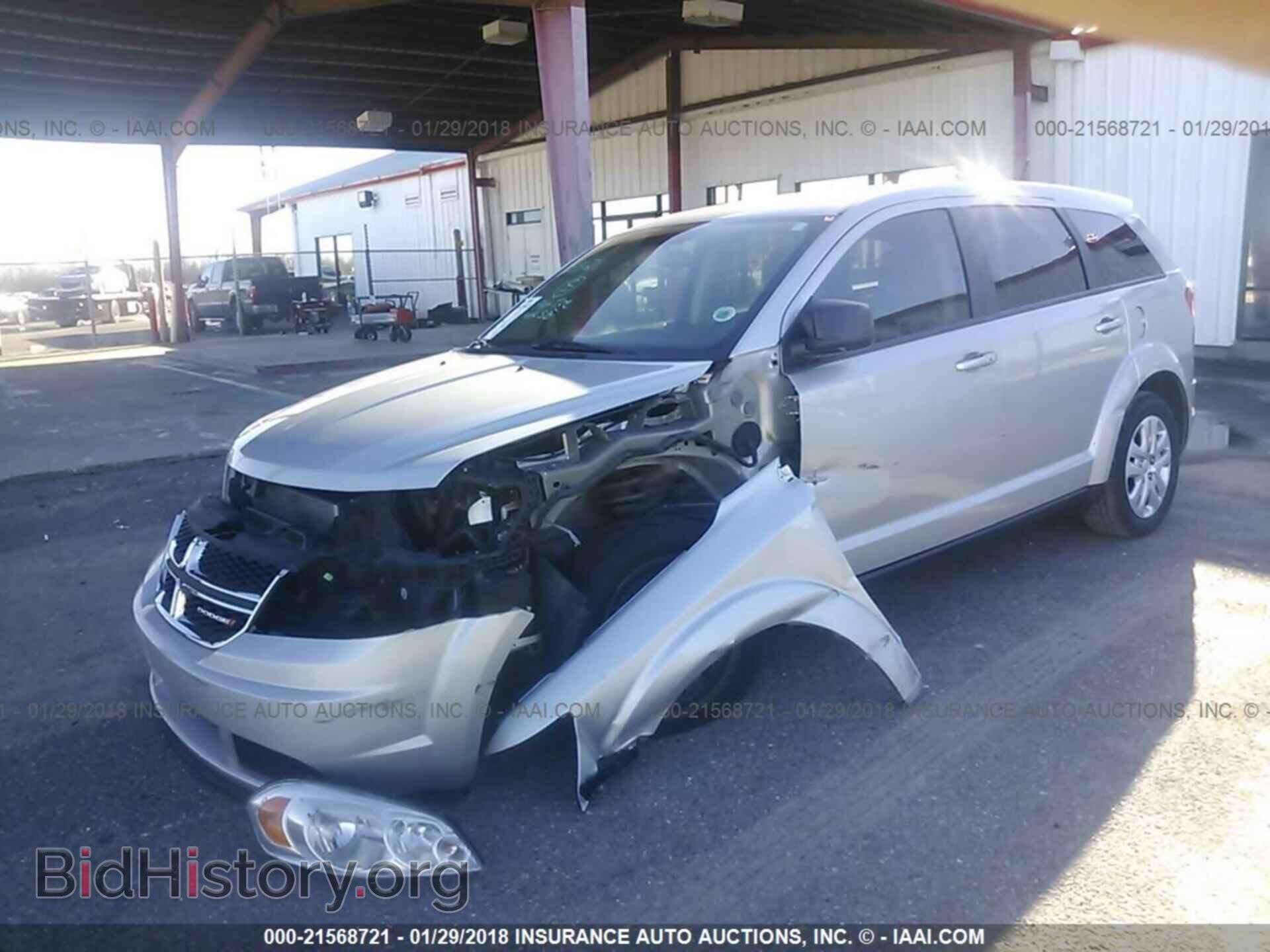 2014 Dodge Journey - VIN: 3C4PDCAB2ET182623 - Фото 2