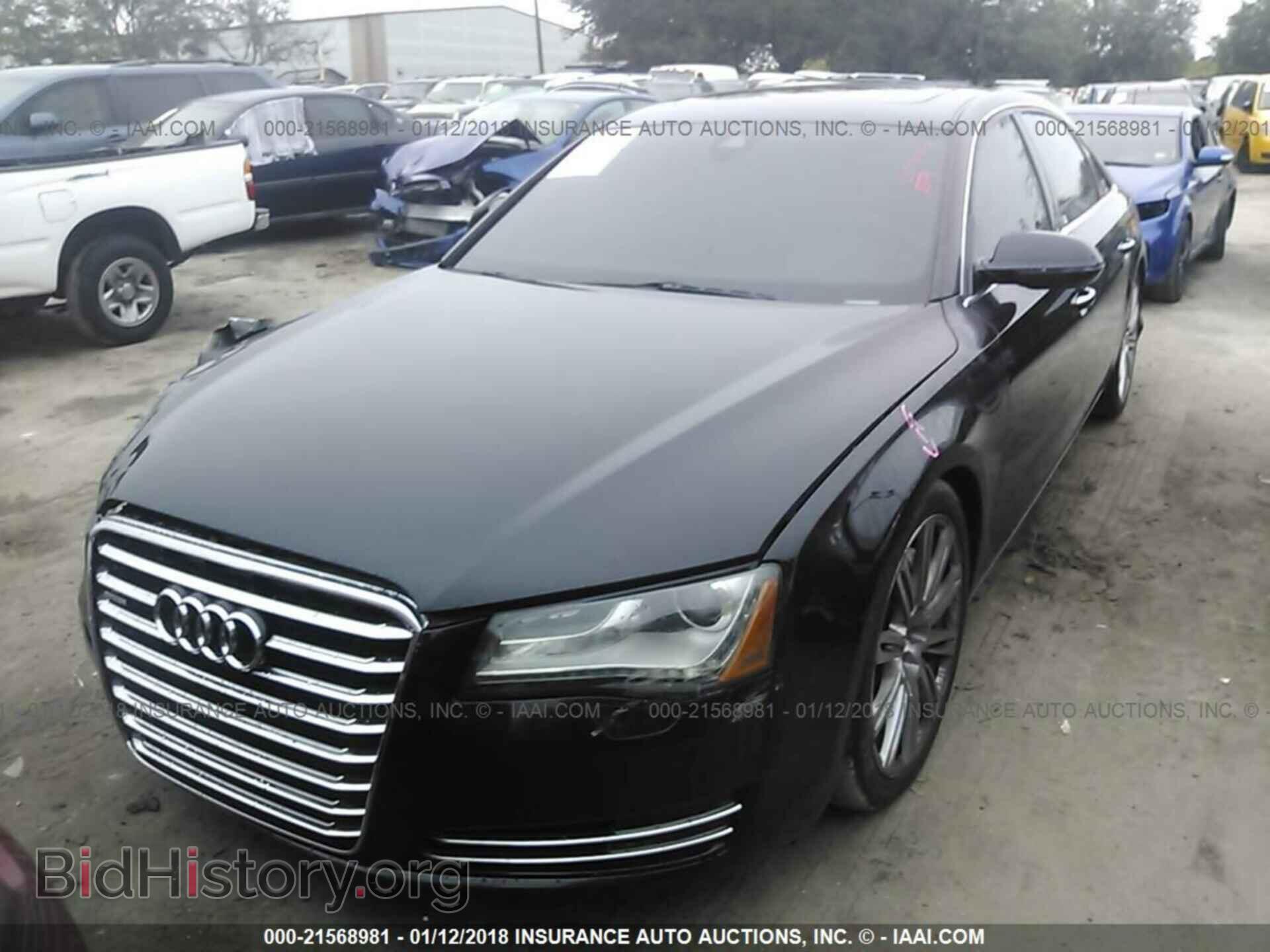 2012 Audi A8 - VIN: WAURVAFD4CN017946 - Photo 2