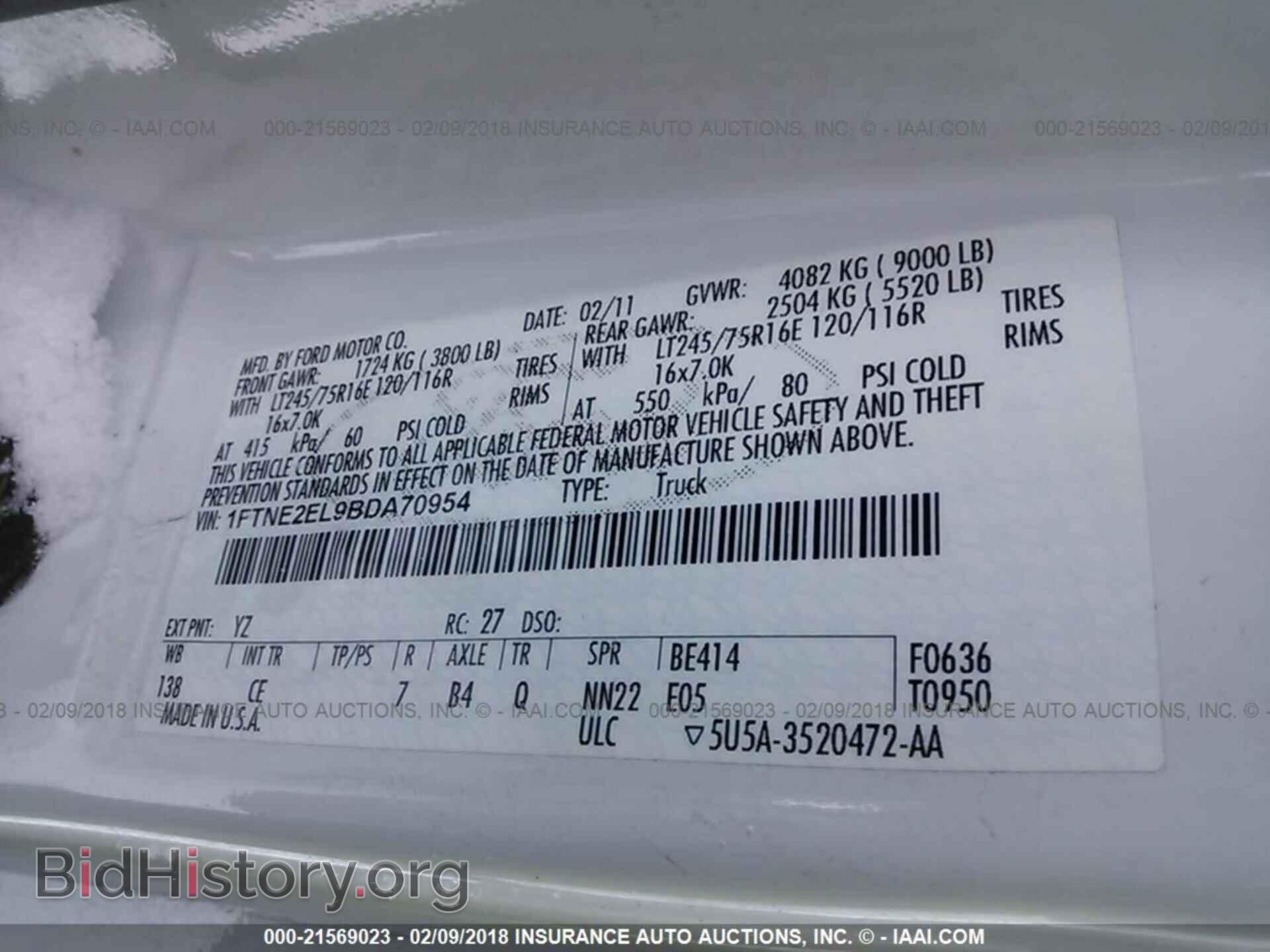 2011 Ford Econoline - VIN: 1FTNE2EL9BDA70954 - Photo 9