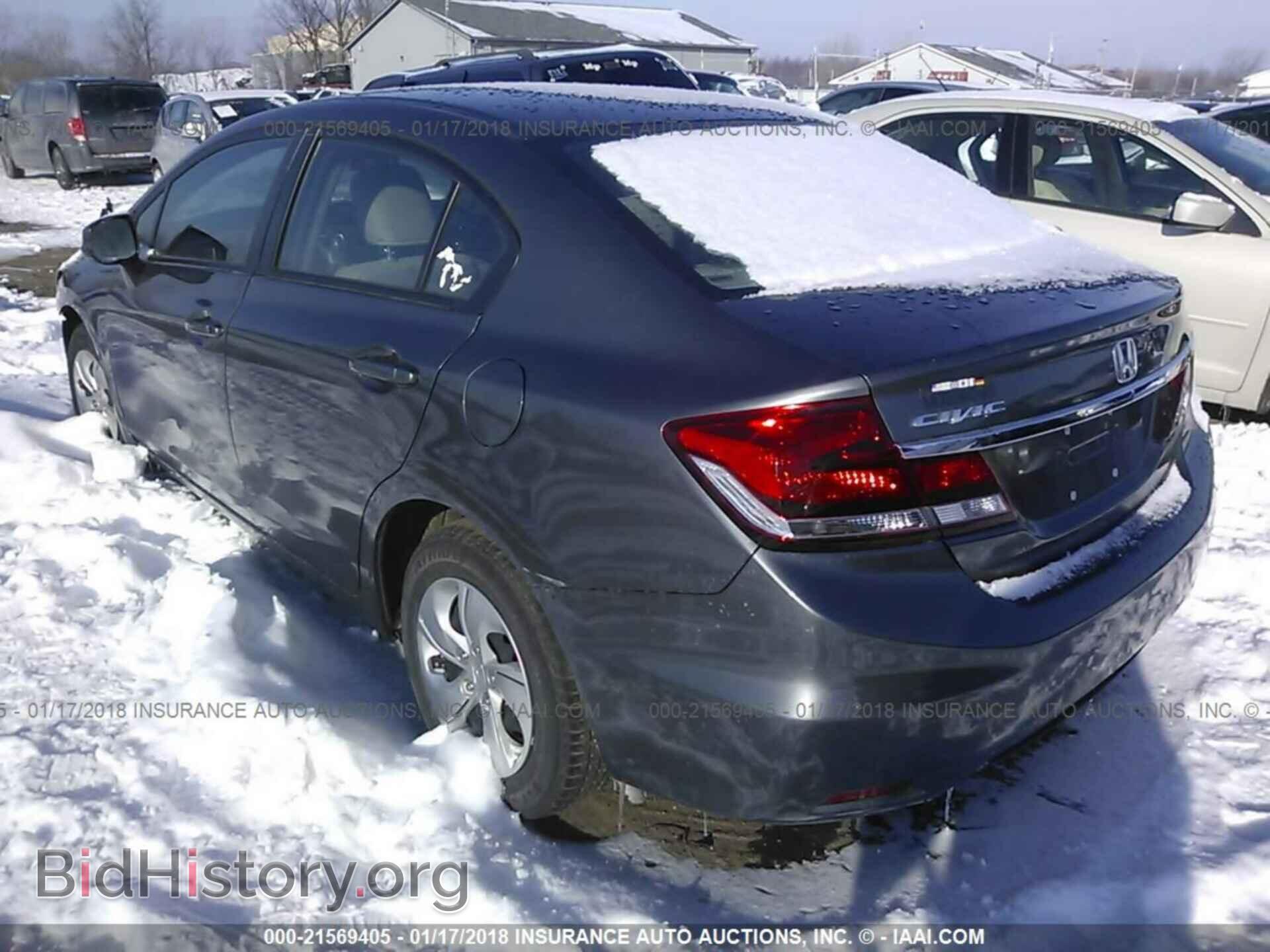 2013 Honda Civic - VIN: 19XFB2F52DE035302 - Фото 3