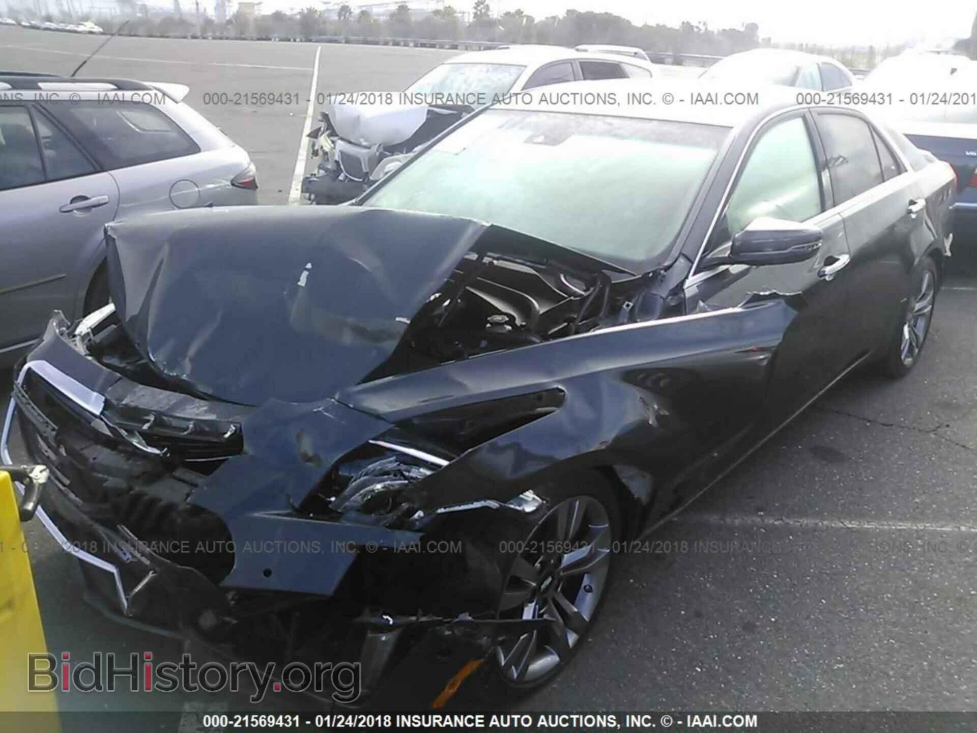 2015 Cadillac Cts - VIN: 1G6AU5S89F0107536 - Фото 2