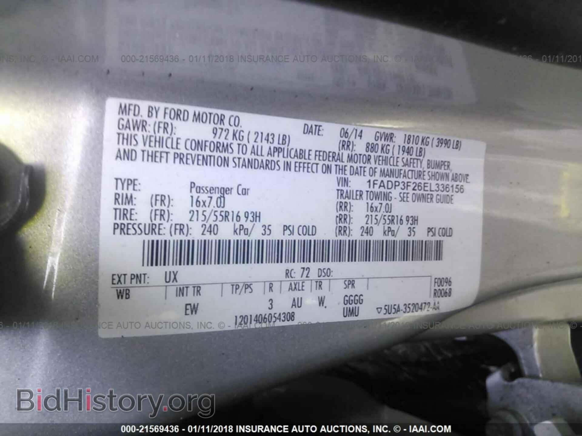 2014 Ford Focus - VIN: 1FADP3F26EL336156 - Photo 9
