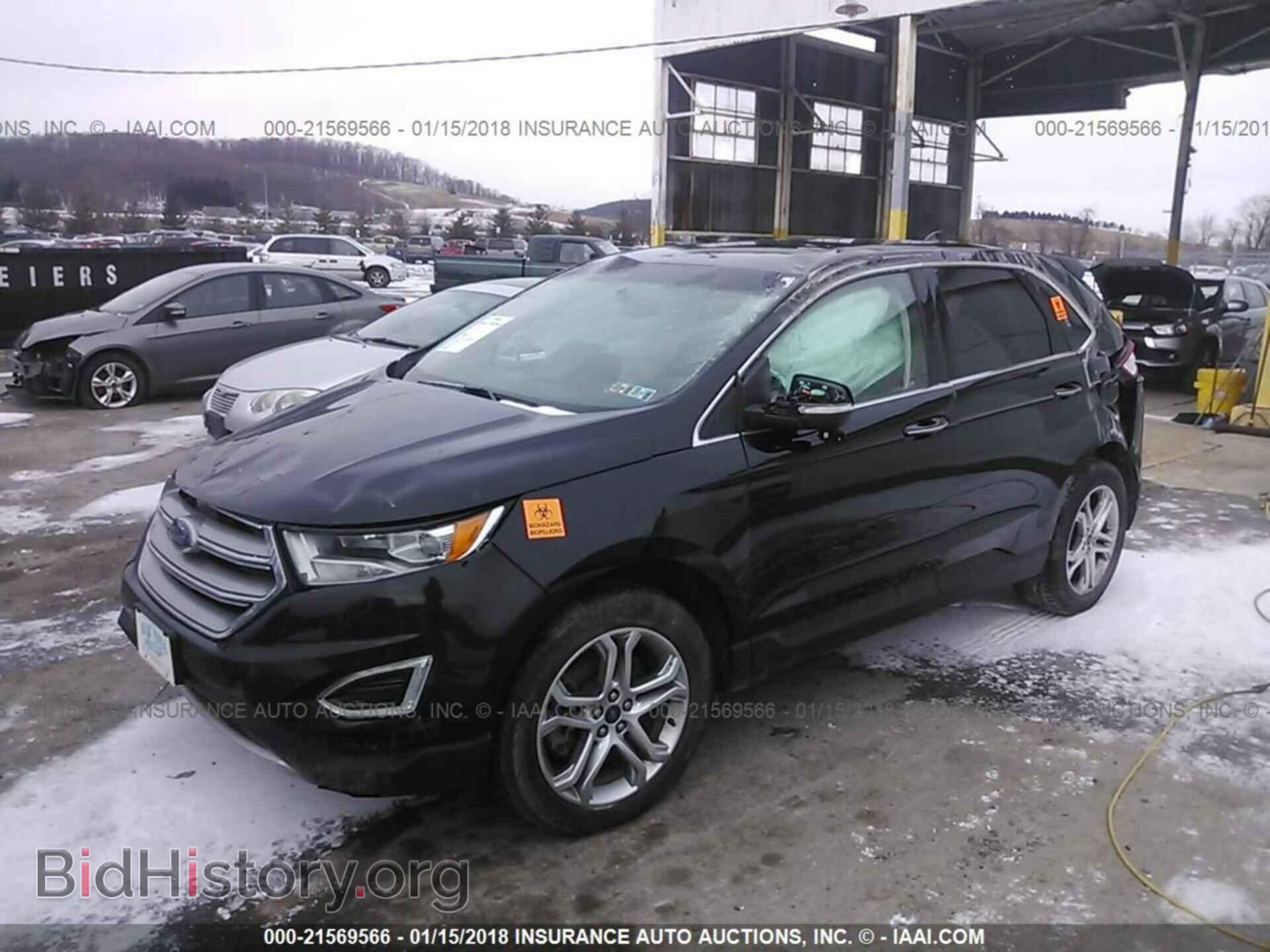 2016 Ford Edge - VIN: 2FMPK4K9XGBB11980 - Фото 2