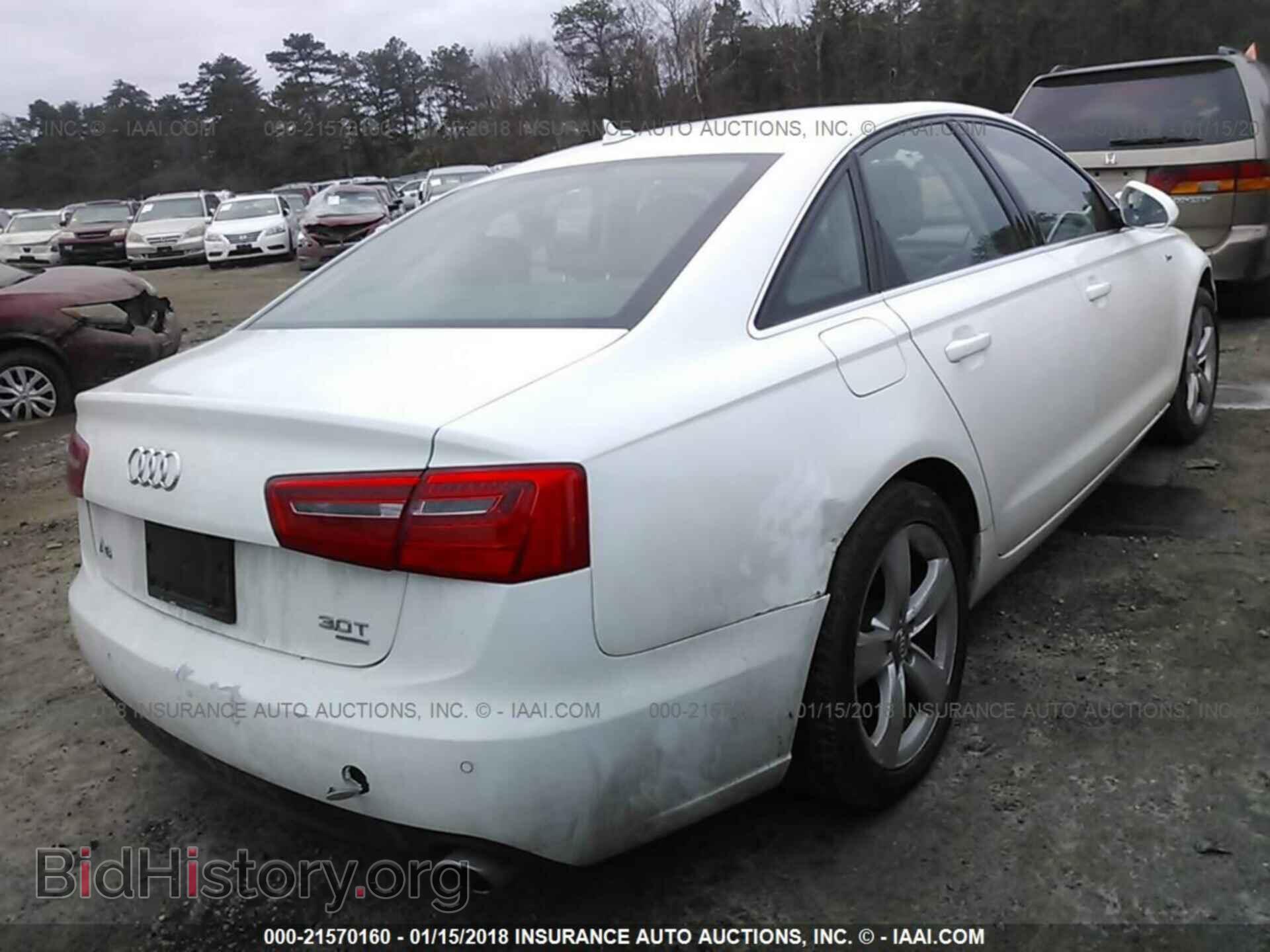 2012 Audi A6 - VIN: WAUGGAFCXCN126811 - Фото 4