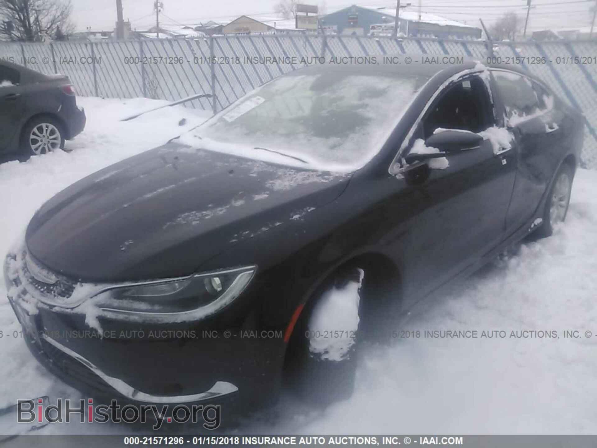 2015 Chrysler 200 - VIN: 1C3CCCCB4FN593767 - Фото 2
