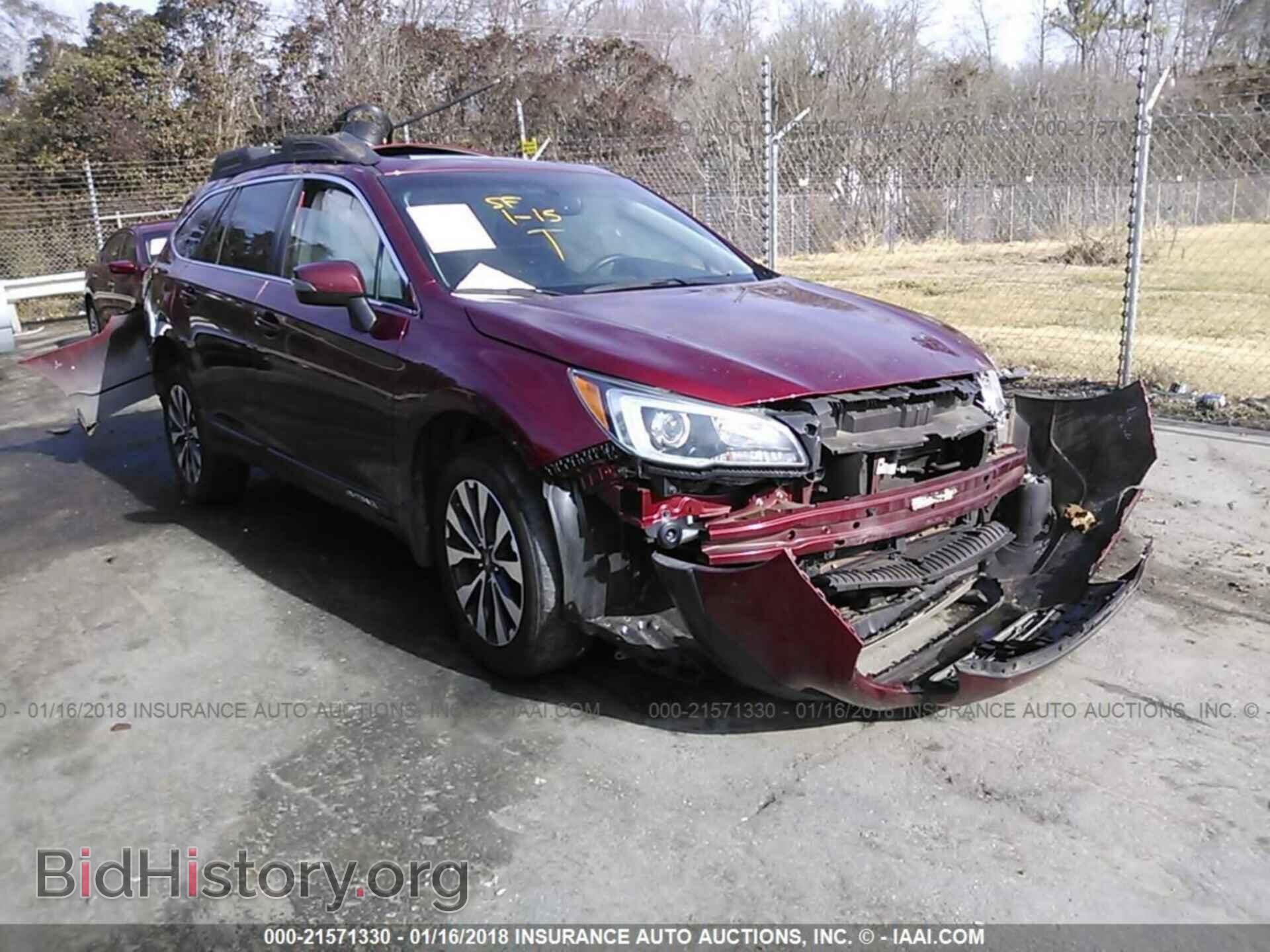 Photo 4S4BSELC3F3210956 - Subaru Outback 2015
