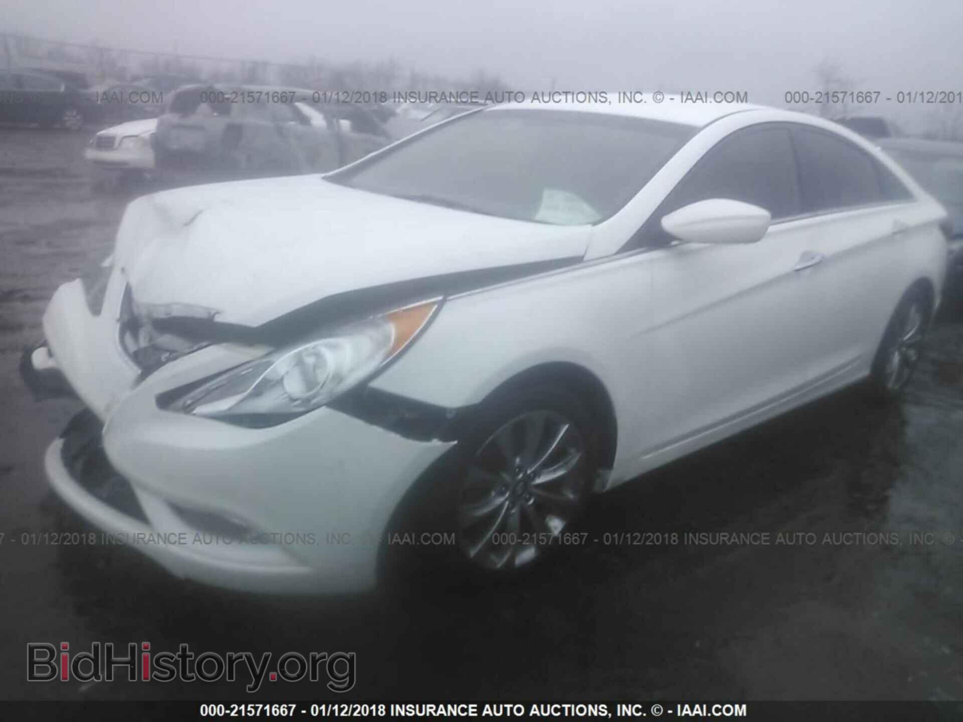2012 Hyundai Sonata - VIN: 5NPEC4AB5CH450576 - Фото 2