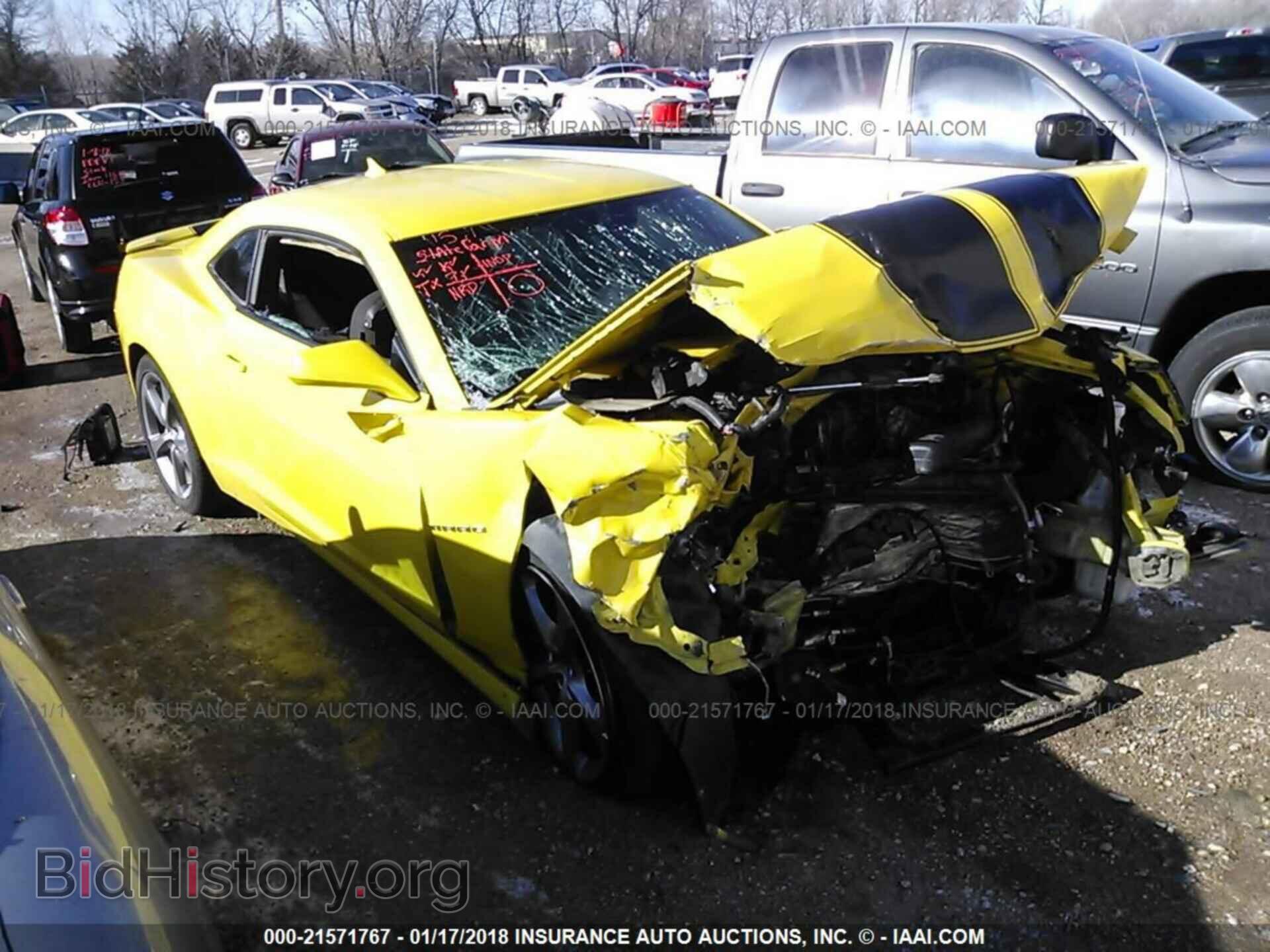 Фотография 2G1FB1E3XE9261803 - Chevrolet Camaro 2014