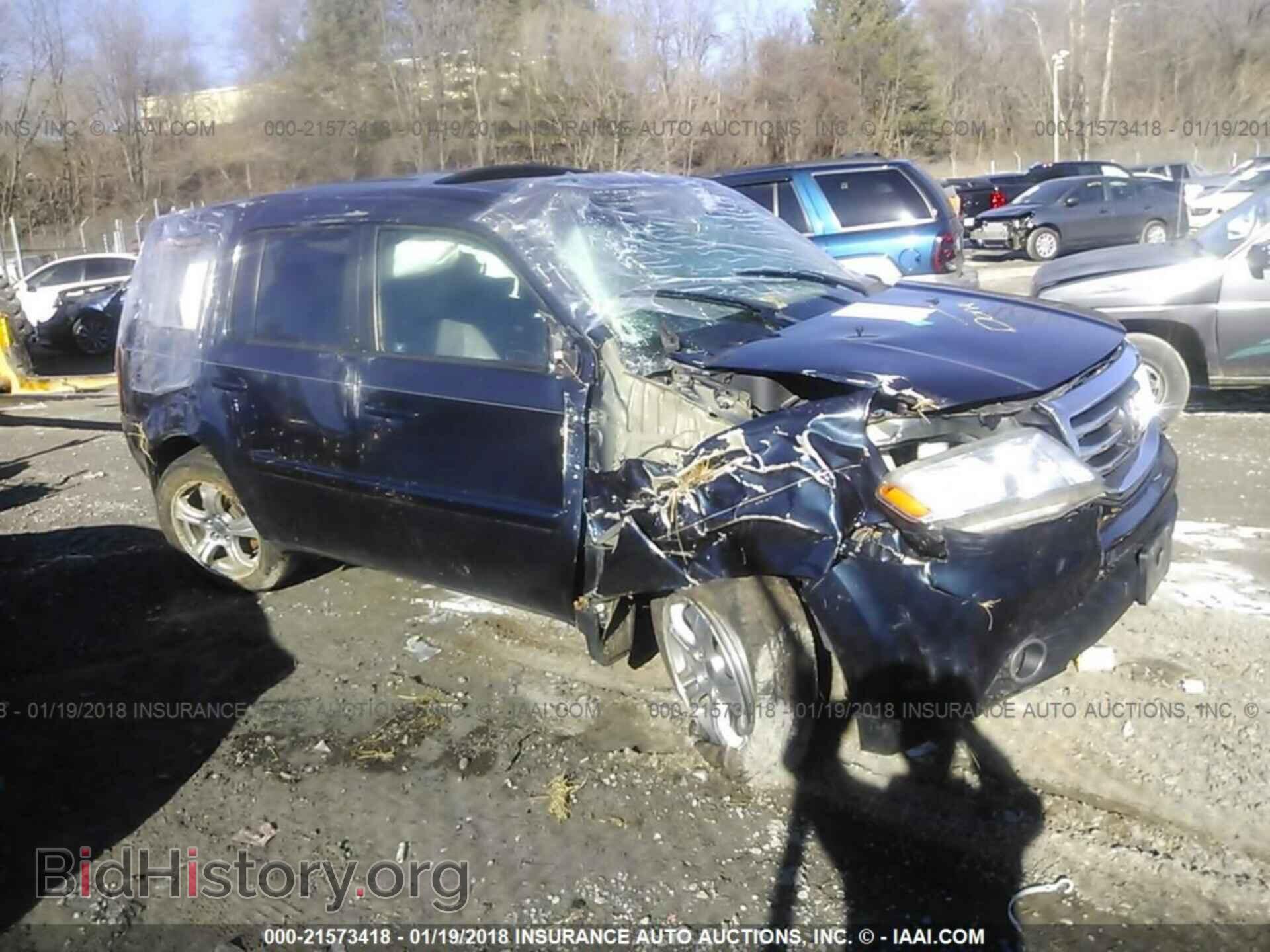 Фотография 5FNYF4H59CB014591 - Honda Pilot 2012