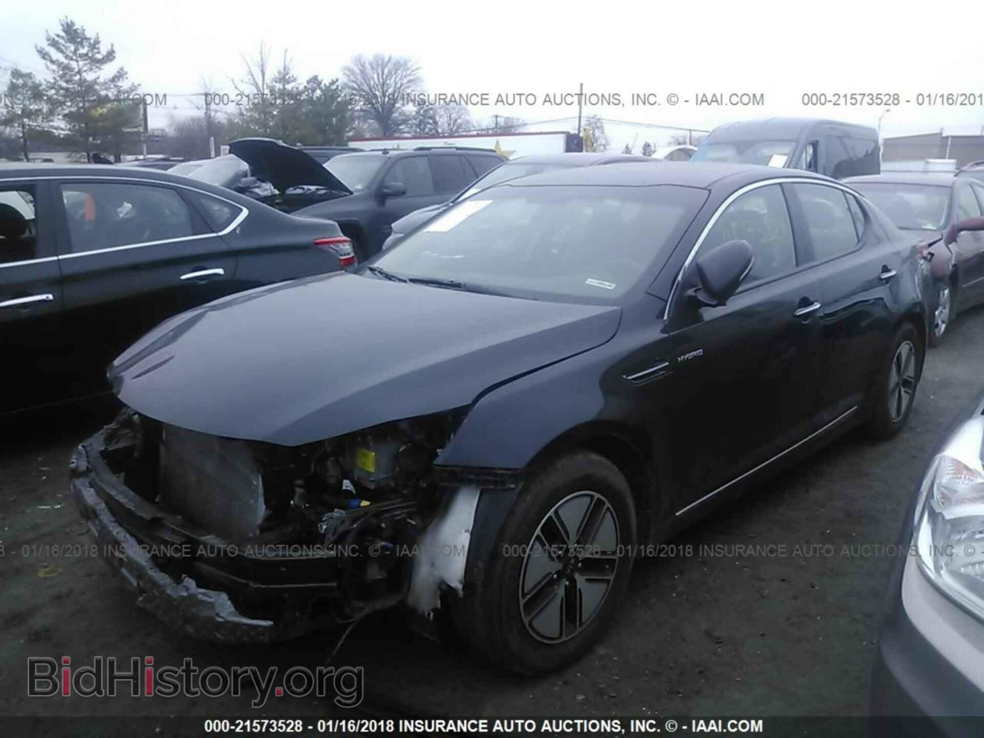 2013 Kia Optima - VIN: KNAGM4AD2D5057236 - Фото 2