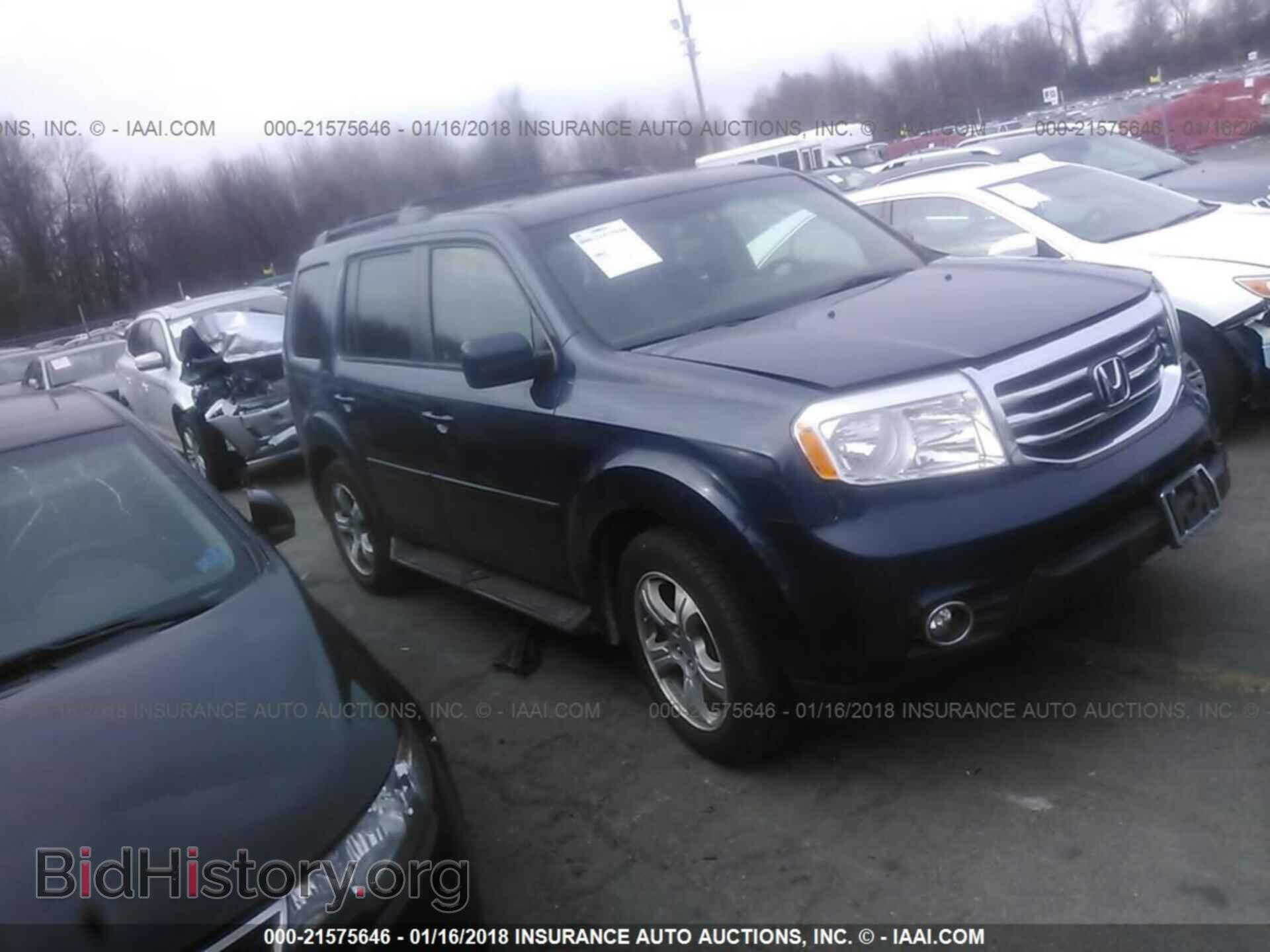 Фотография 5FNYF4H76CB013187 - Honda Pilot 2012
