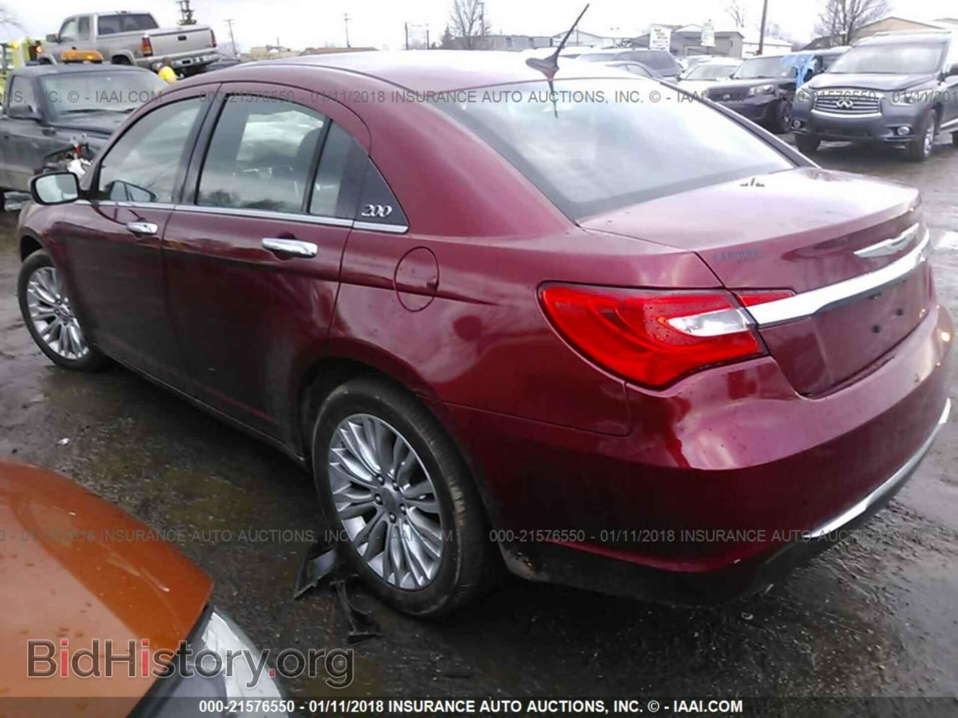 2013 Chrysler 200 - VIN: 1C3CCBCG2DN547258 - Фото 3