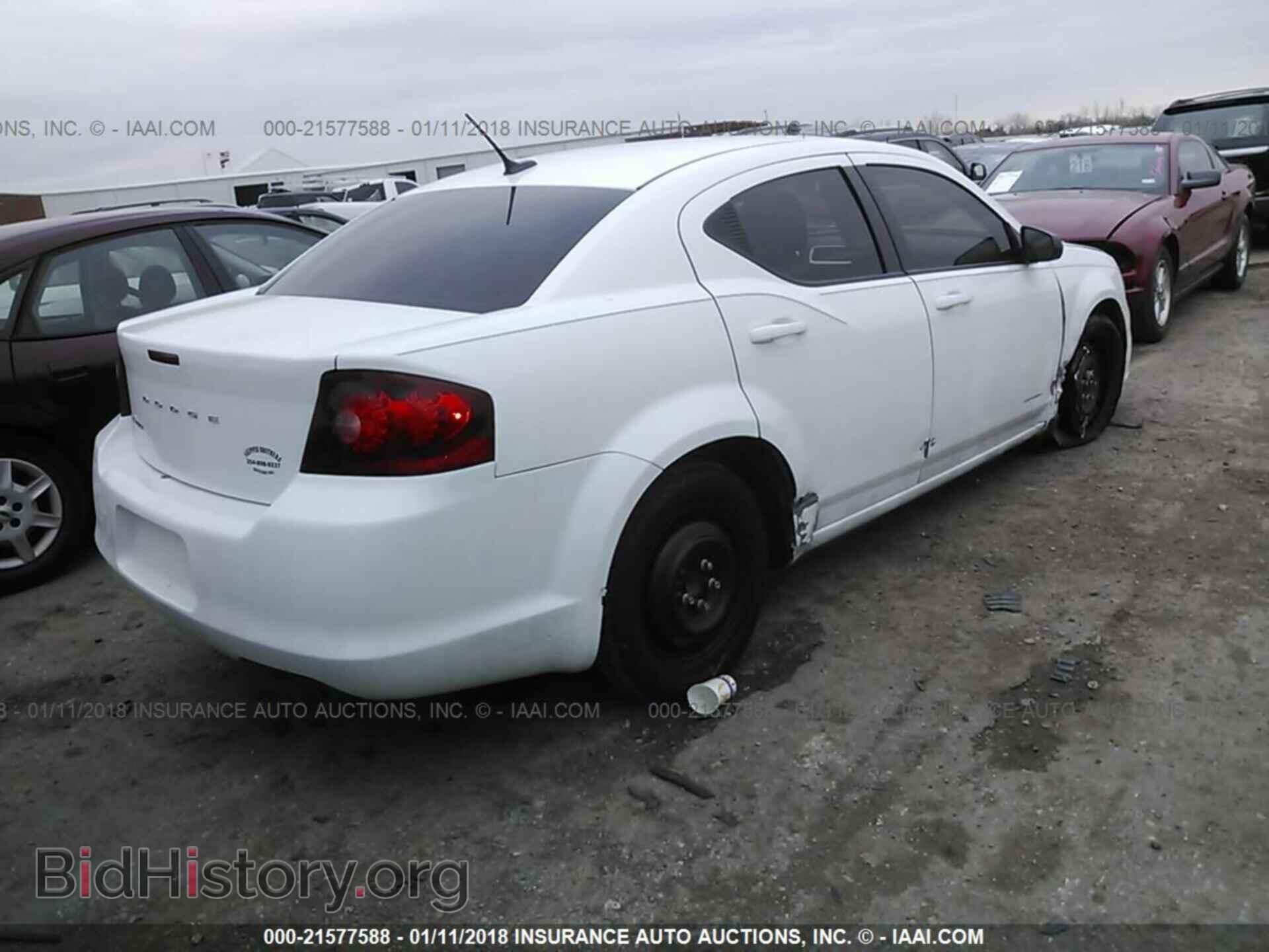 2013 Dodge Avenger - VIN: 1C3CDZAB0DN614355 - Photo 4