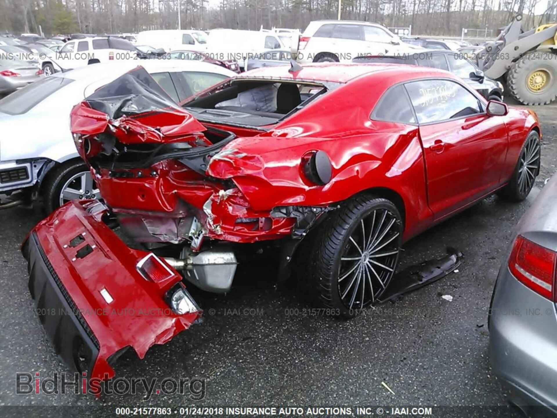 2012 Chevrolet Camaro - VIN: 2G1FA1E31C9163081 - Фото 4