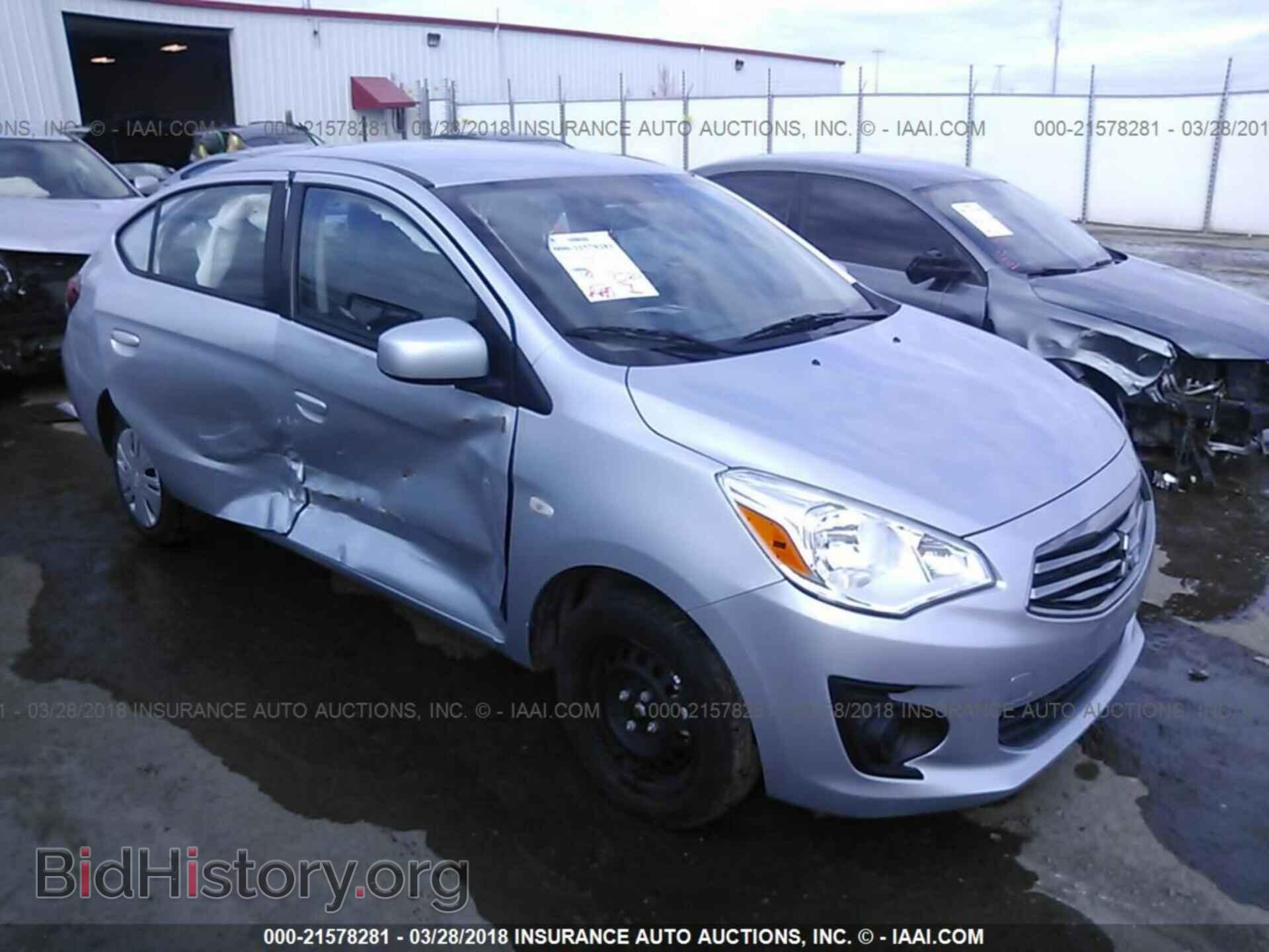 Photo ML32F3FJ1HH003224 - Mitsubishi Mirage 2017