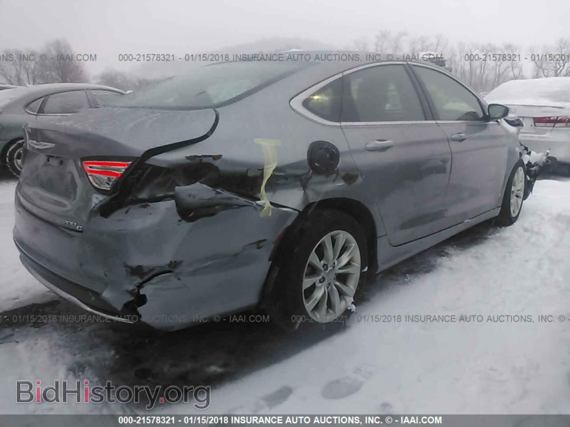 2015 Chrysler 200 - VIN: 1C3CCCCB6FN643536 - Фото 4