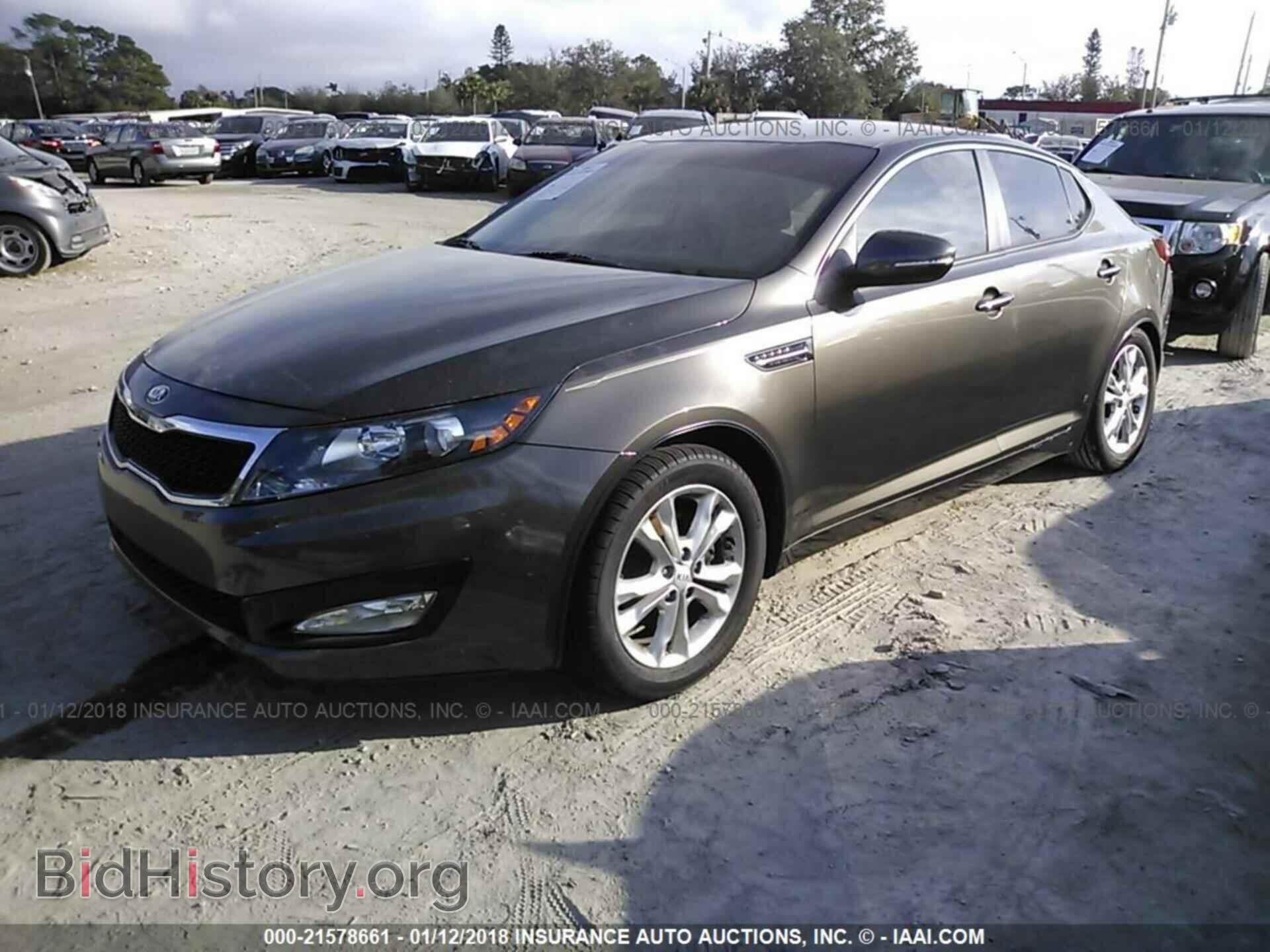 2013 Kia Optima - VIN: 5XXGM4A72DG150184 - Фото 2