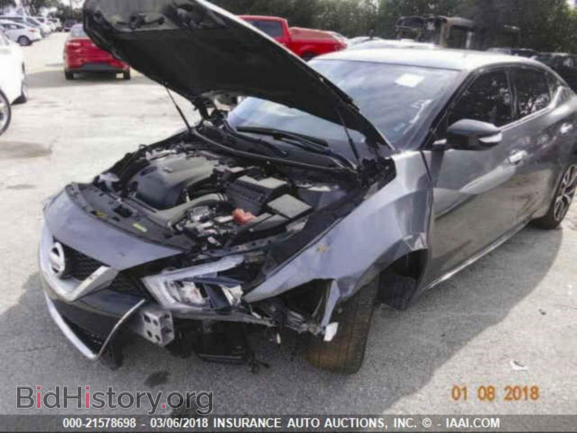 2017 Nissan Maxima - VIN: 1N4AA6AP1HC393801 - Фото 2