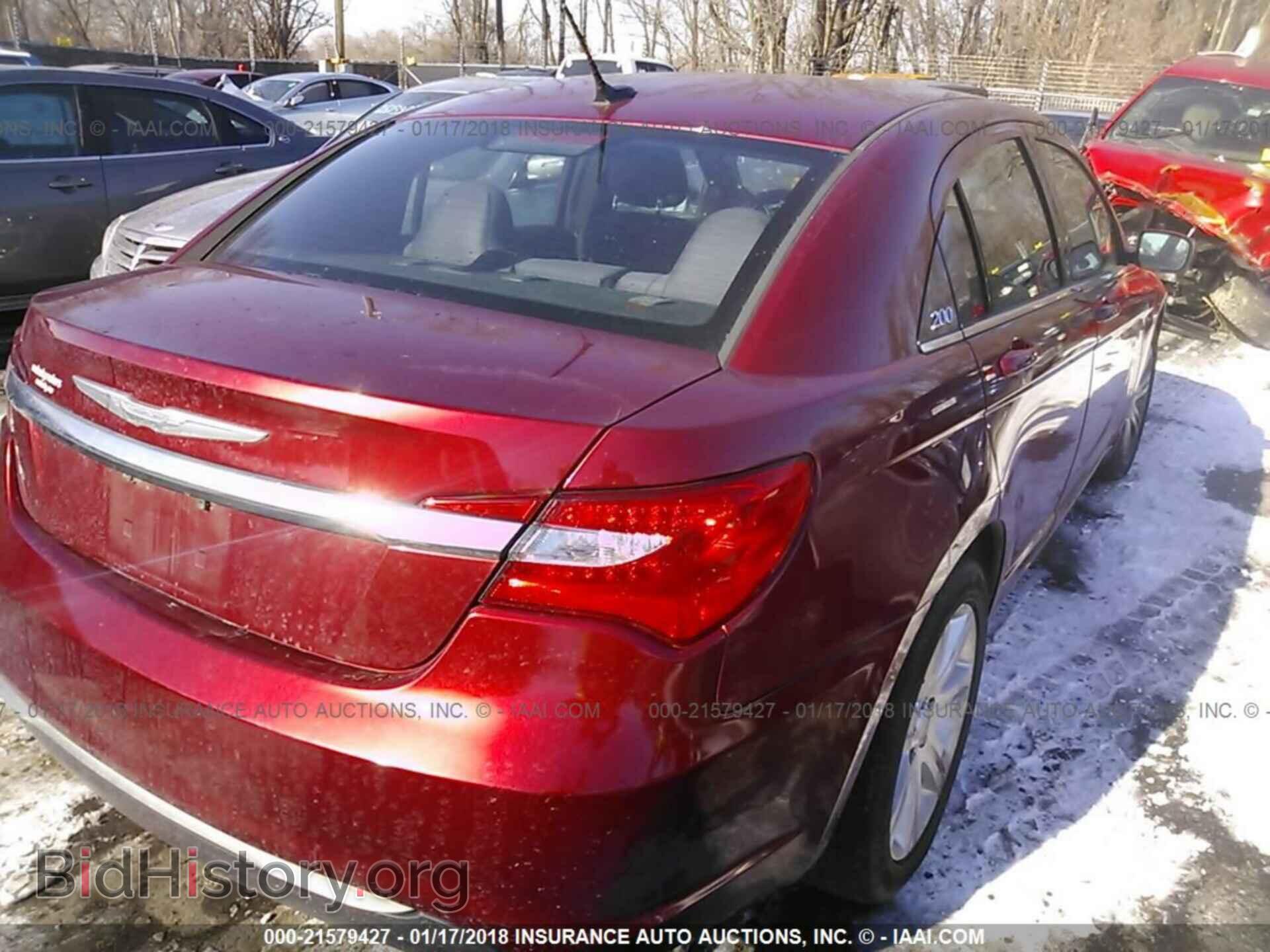 2013 Chrysler 200 - VIN: 1C3CCBBB3DN617162 - Фото 4