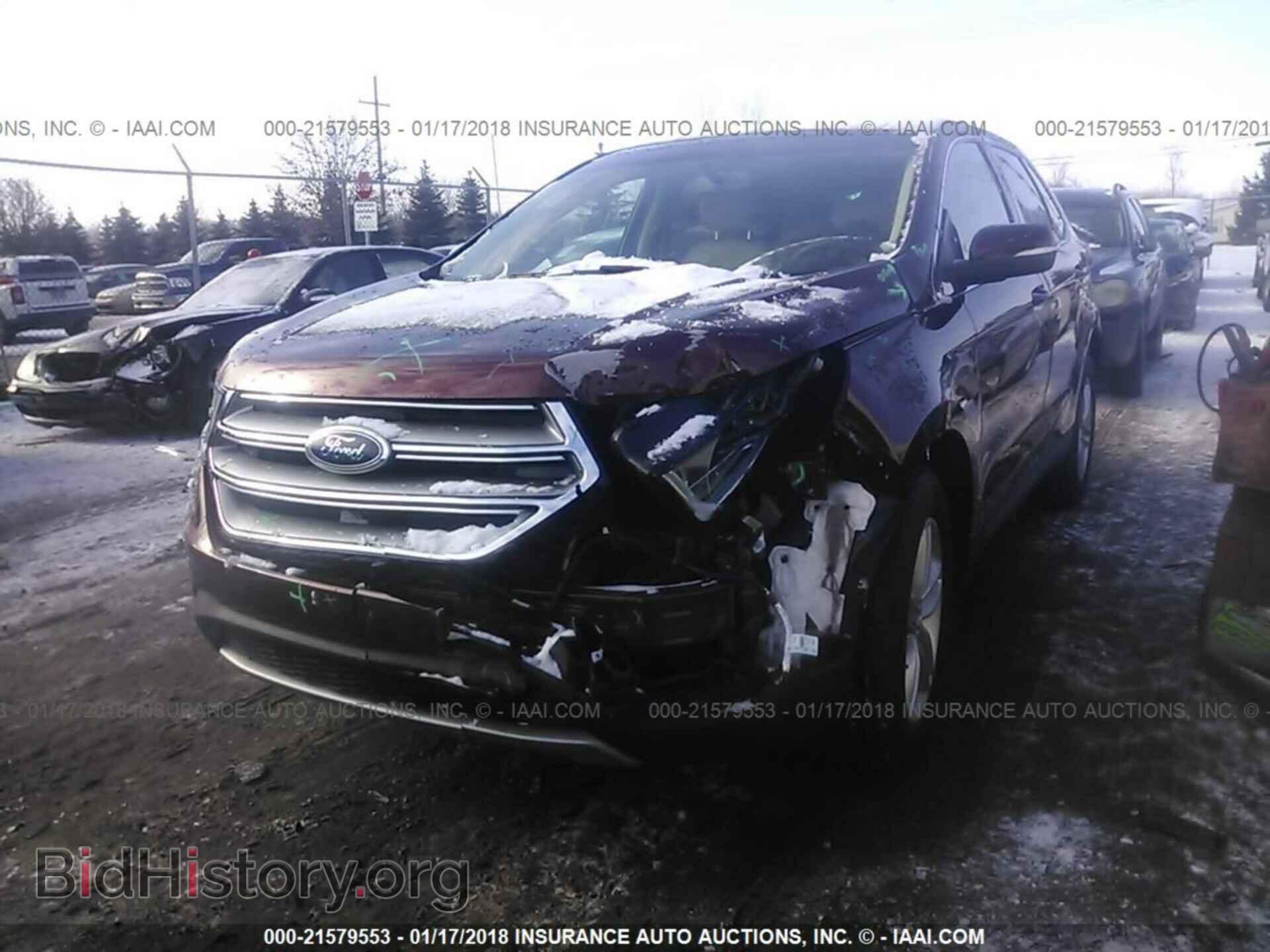 2016 Ford Edge - VIN: 2FMPK4J97GBB72026 - Фото 2