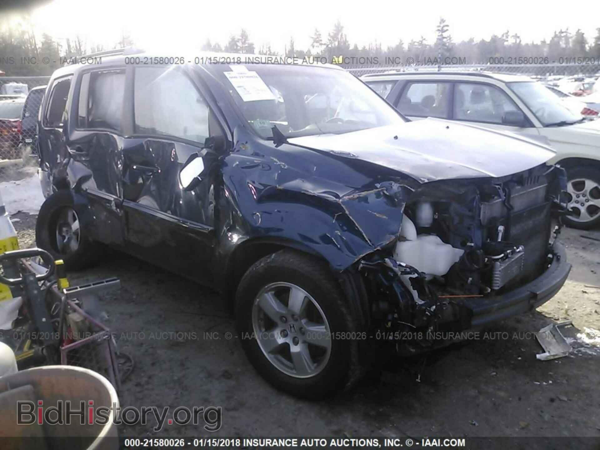 Фотография 5FNYF4H64BB077475 - Honda Pilot 2011