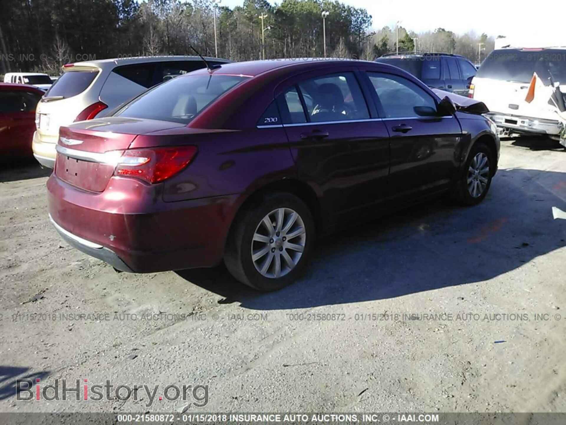 2013 Chrysler 200 - VIN: 1C3CCBBB6DN600355 - Фото 4