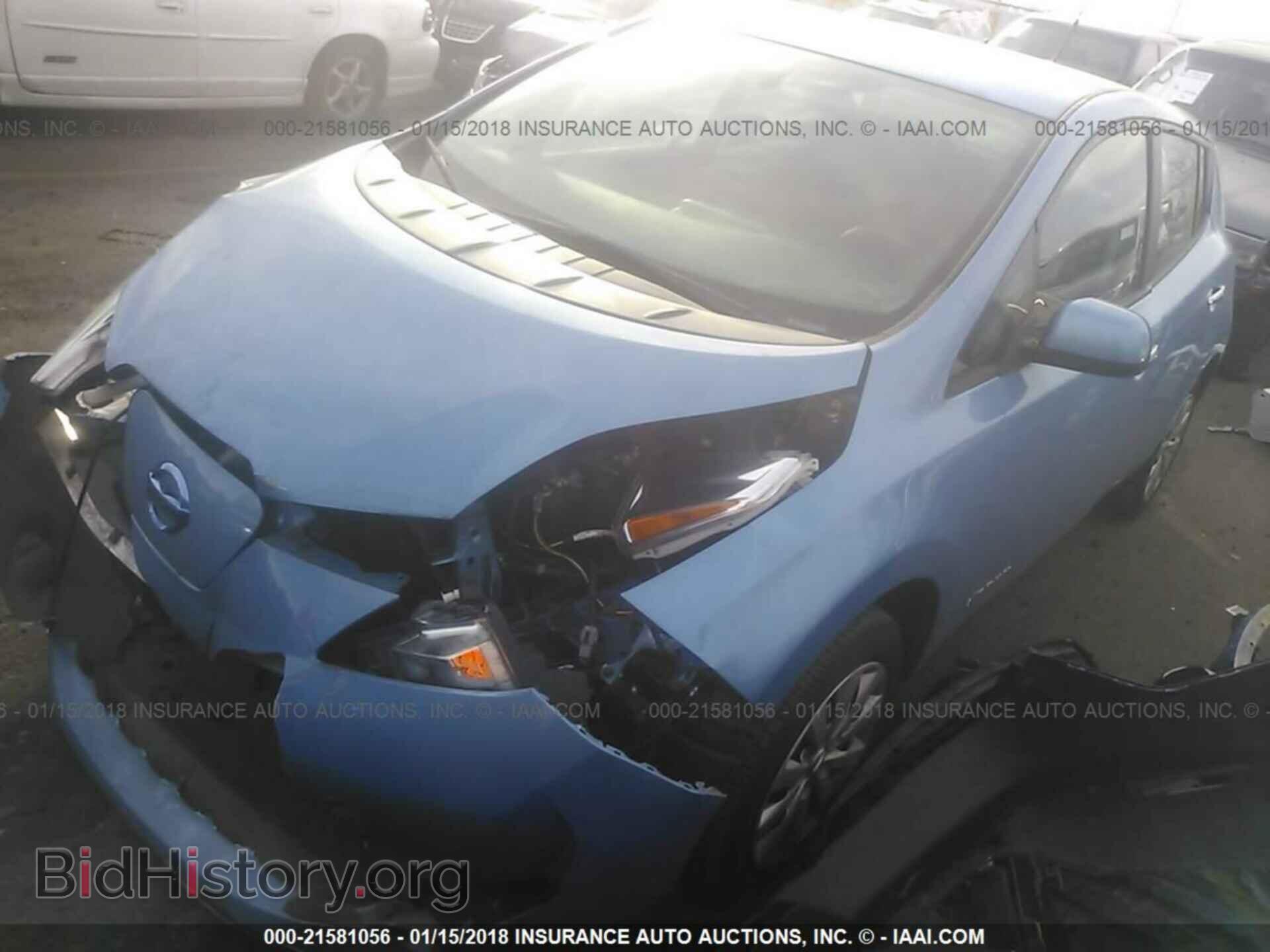 2013 Nissan Leaf - VIN: 1N4AZ0CP4DC409065 - Фото 2