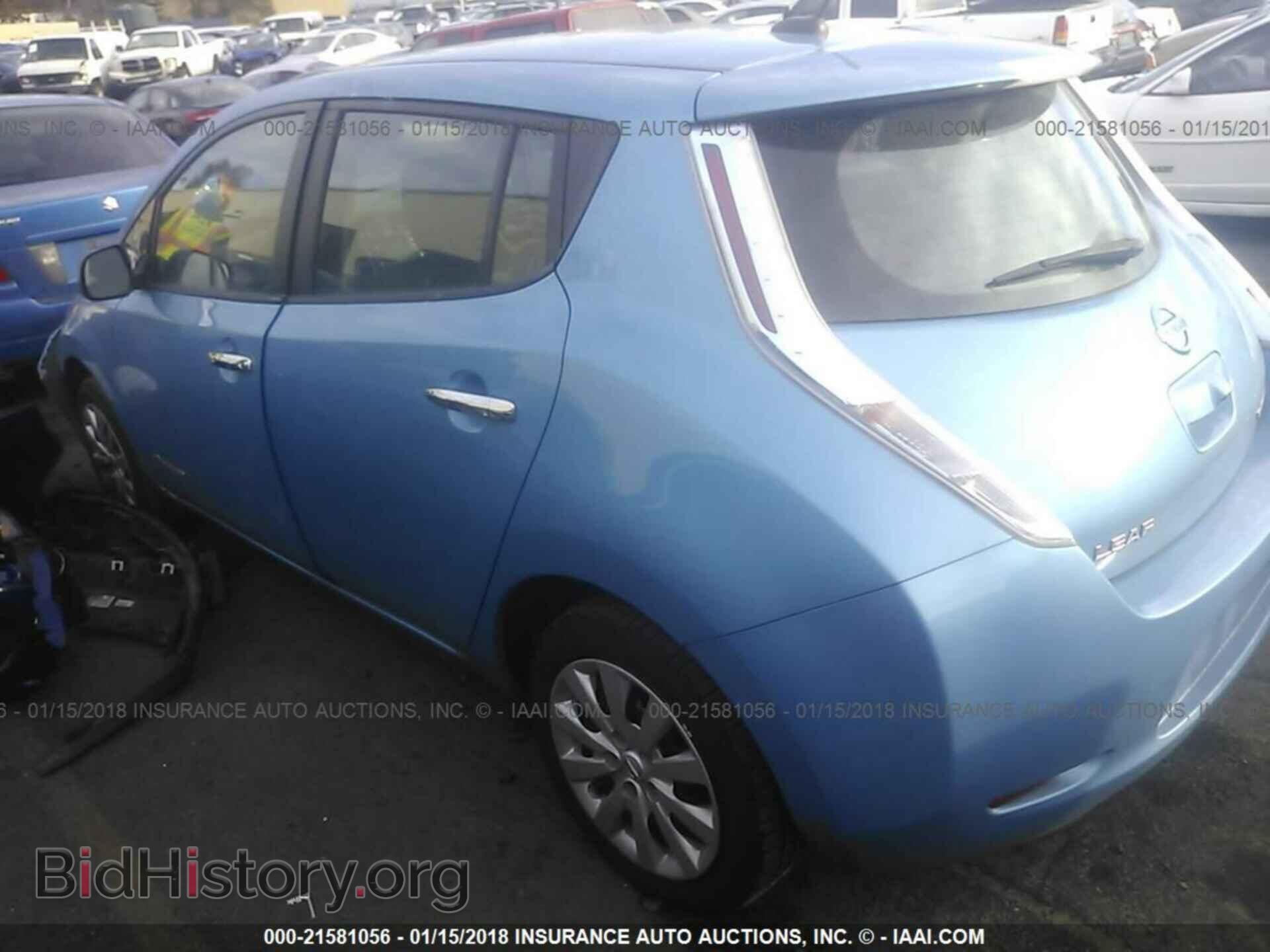 2013 Nissan Leaf - VIN: 1N4AZ0CP4DC409065 - Фото 3