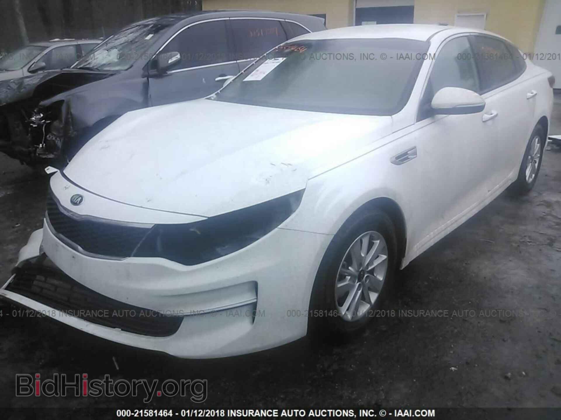 2016 Kia Optima - VIN: 5XXGT4L30GG111076 - Фото 2