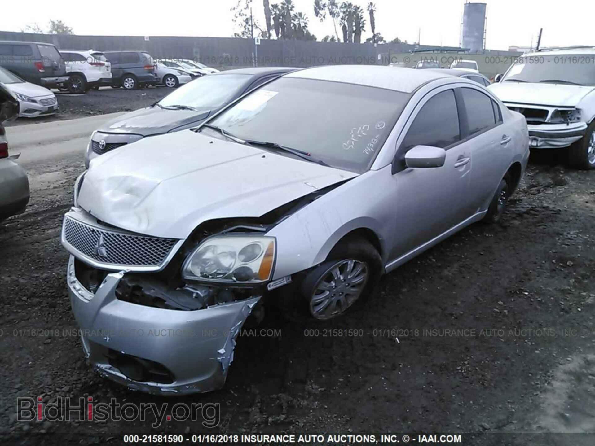 2012 Mitsubishi Galant - VIN: 4A32B2FF5CE006942 - Фото 2