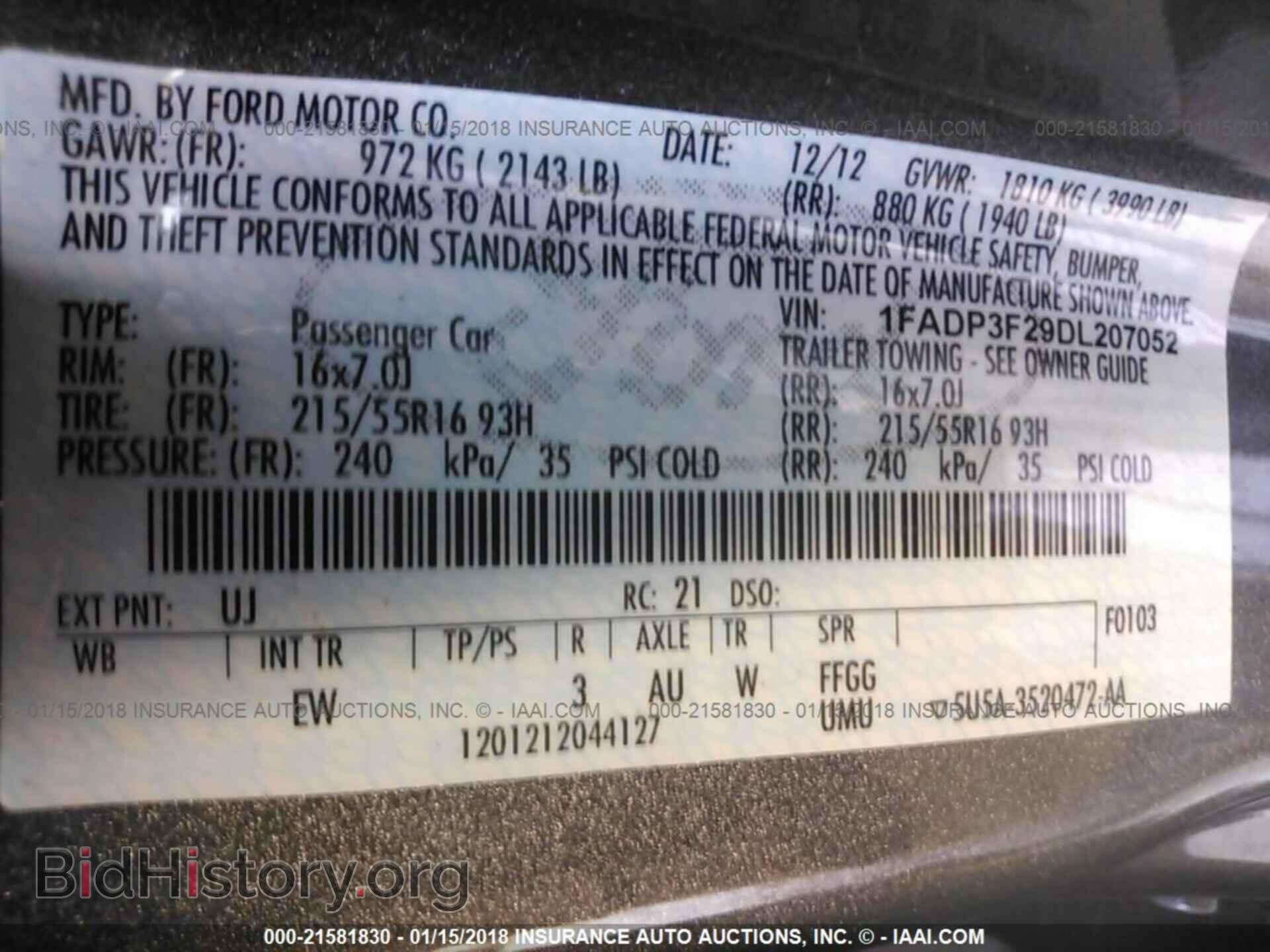 2013 Ford Focus - VIN: 1FADP3F29DL207052 - Photo 9