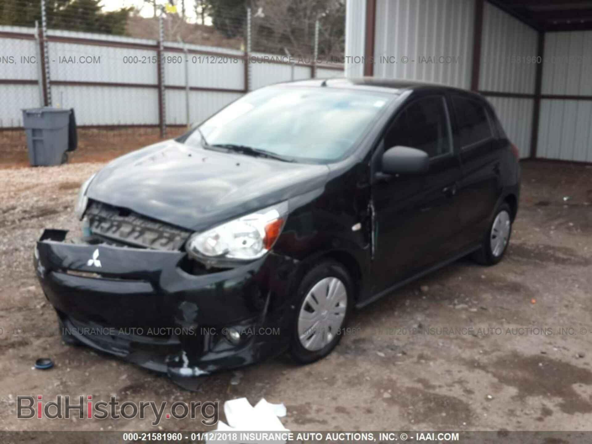 2014 Mitsubishi Mirage - VIN: ML32A4HJ5EH004597 - Фото 2