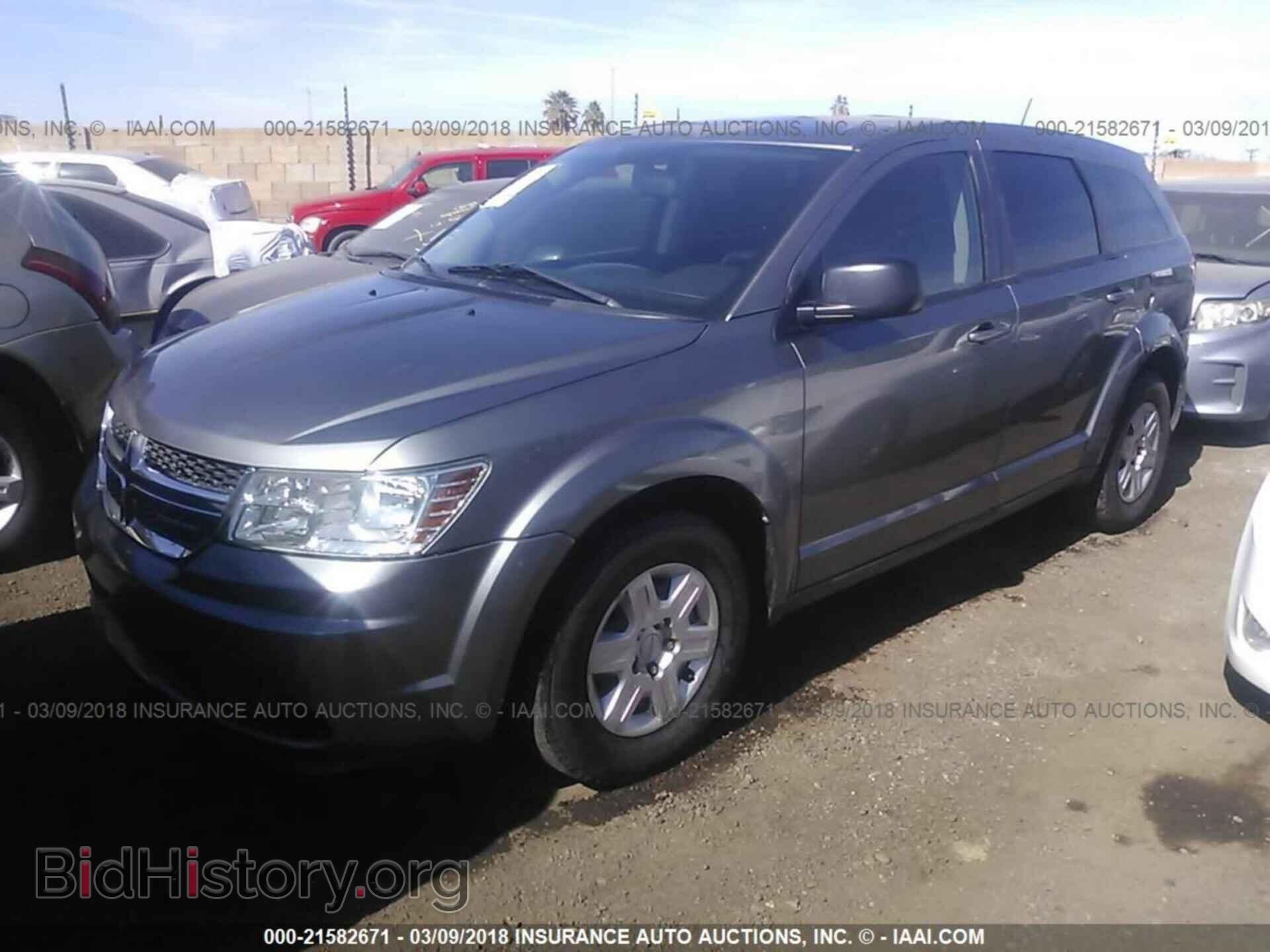 2012 Dodge Journey - VIN: 3C4PDCAB7CT232042 - Фото 2