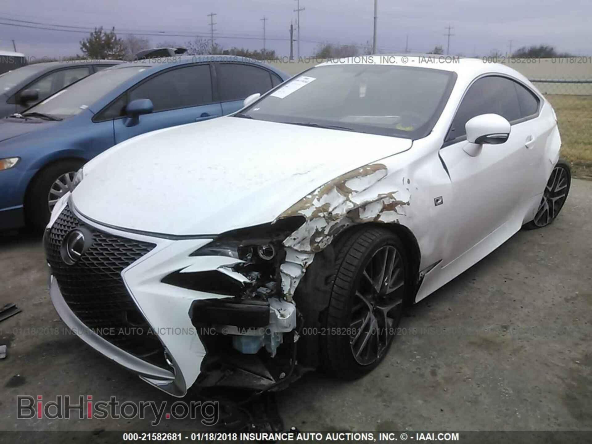 2016 Lexus Rc - VIN: JTHHA5BCXG5002967 - Фото 2