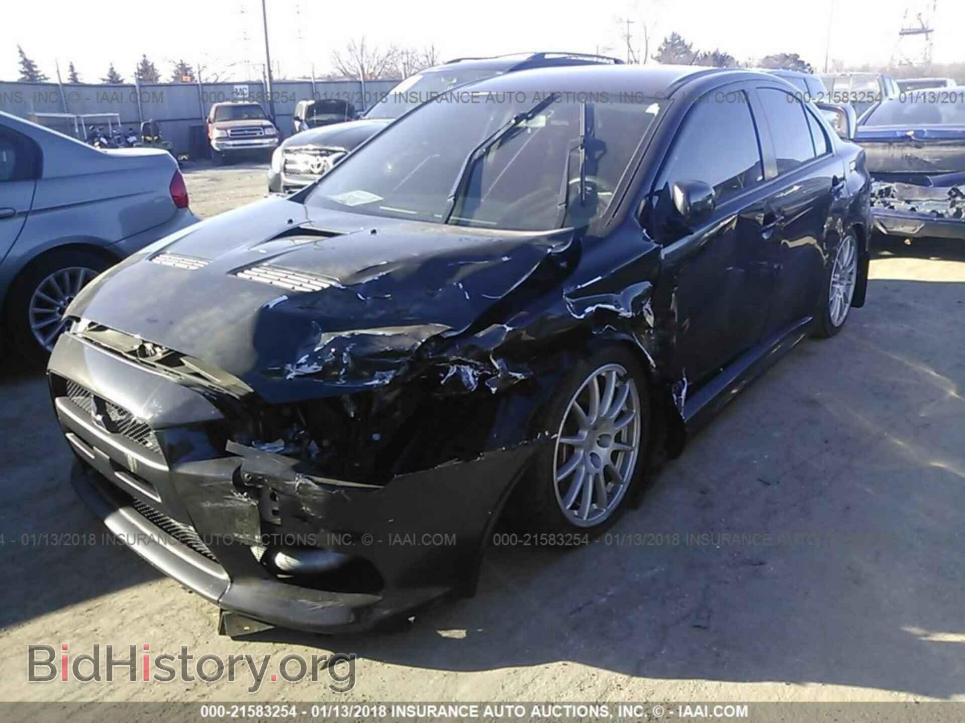 2011 Mitsubishi Lancer - VIN: JA32W8FV7BU032009 - Фото 2