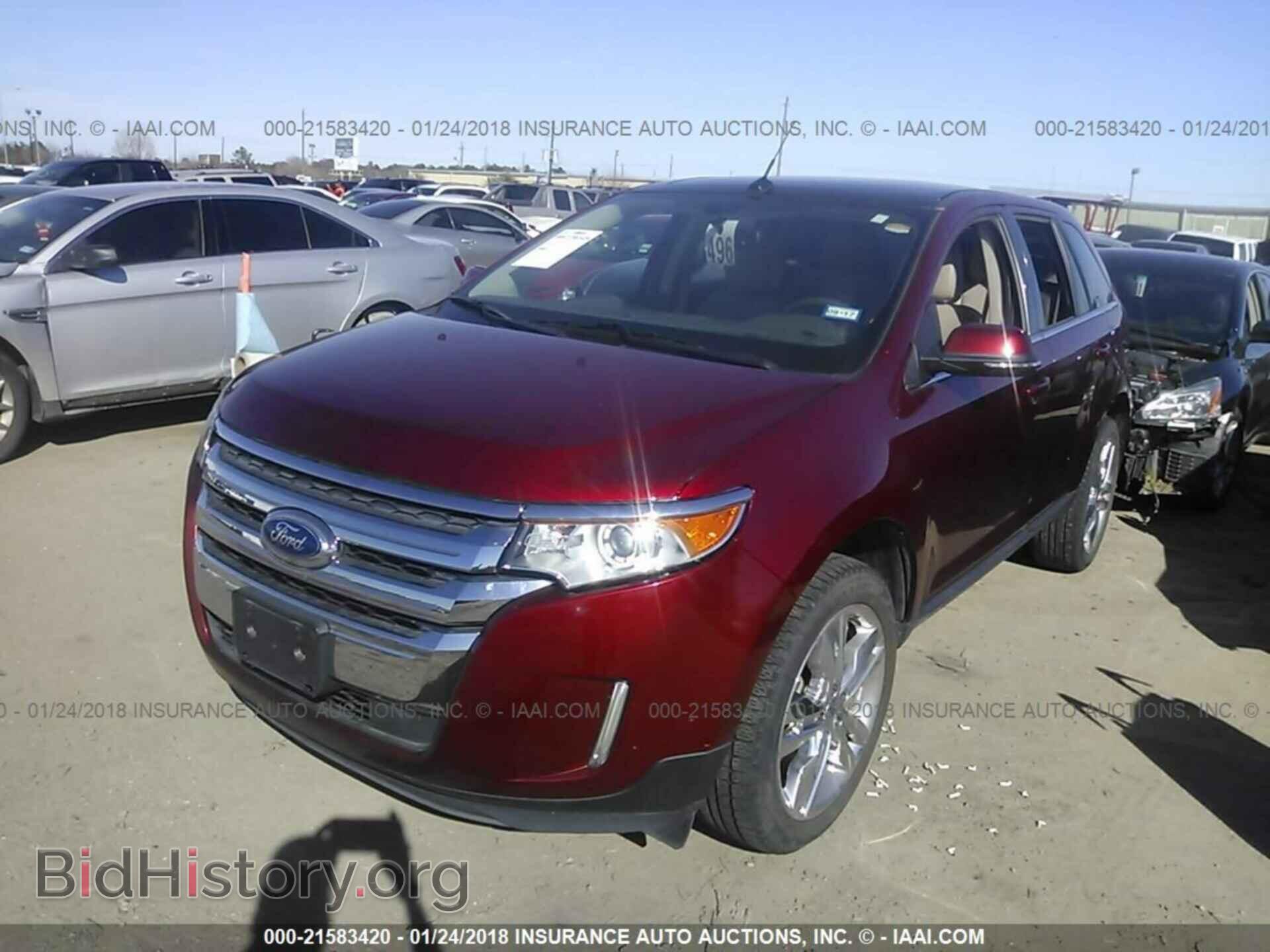 2014 Ford Edge - VIN: 2FMDK3KC8EBB00319 - Фото 2