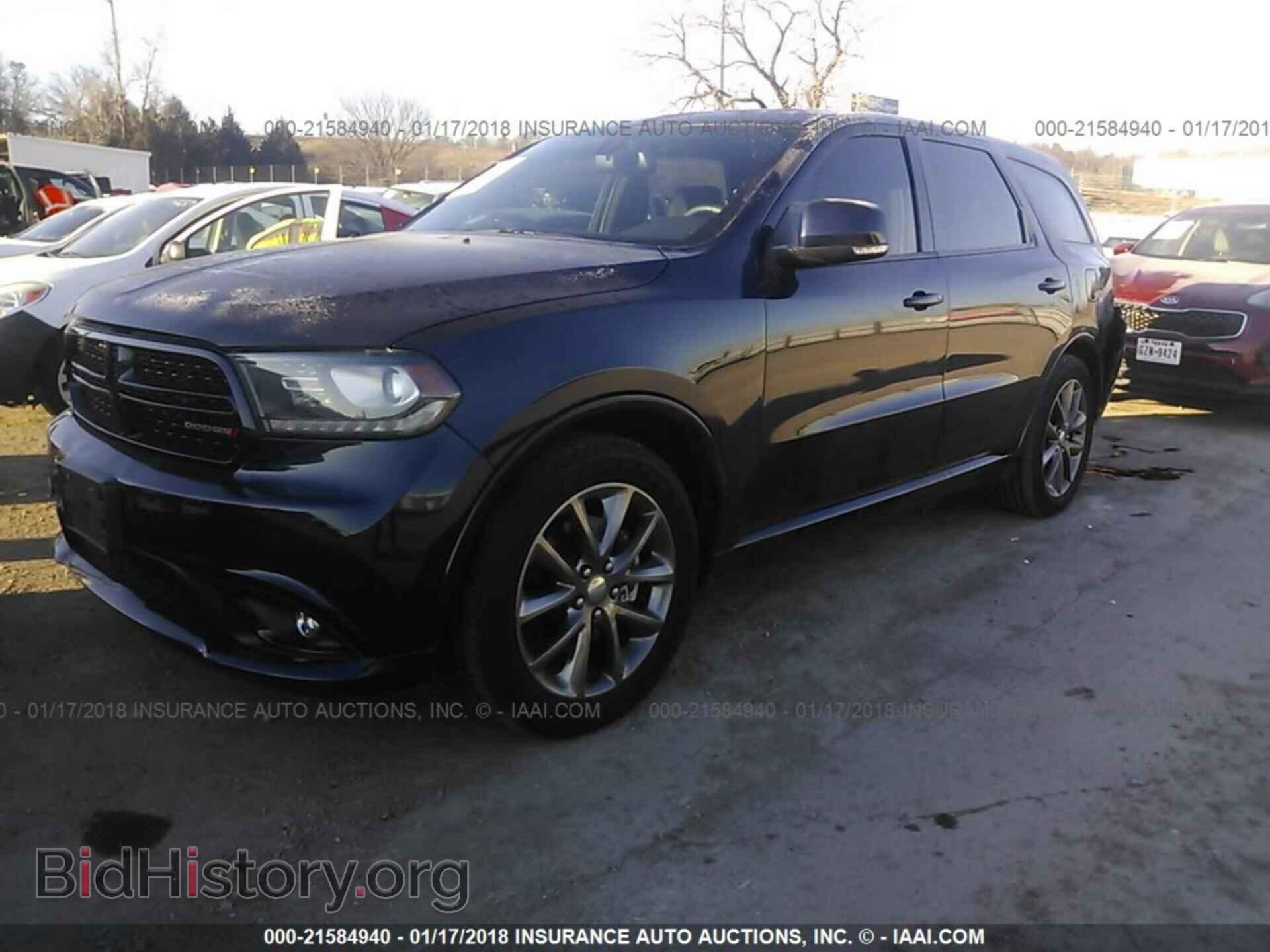 2014 Dodge Durango - VIN: 1C4SDHCTXEC593454 - Фото 2