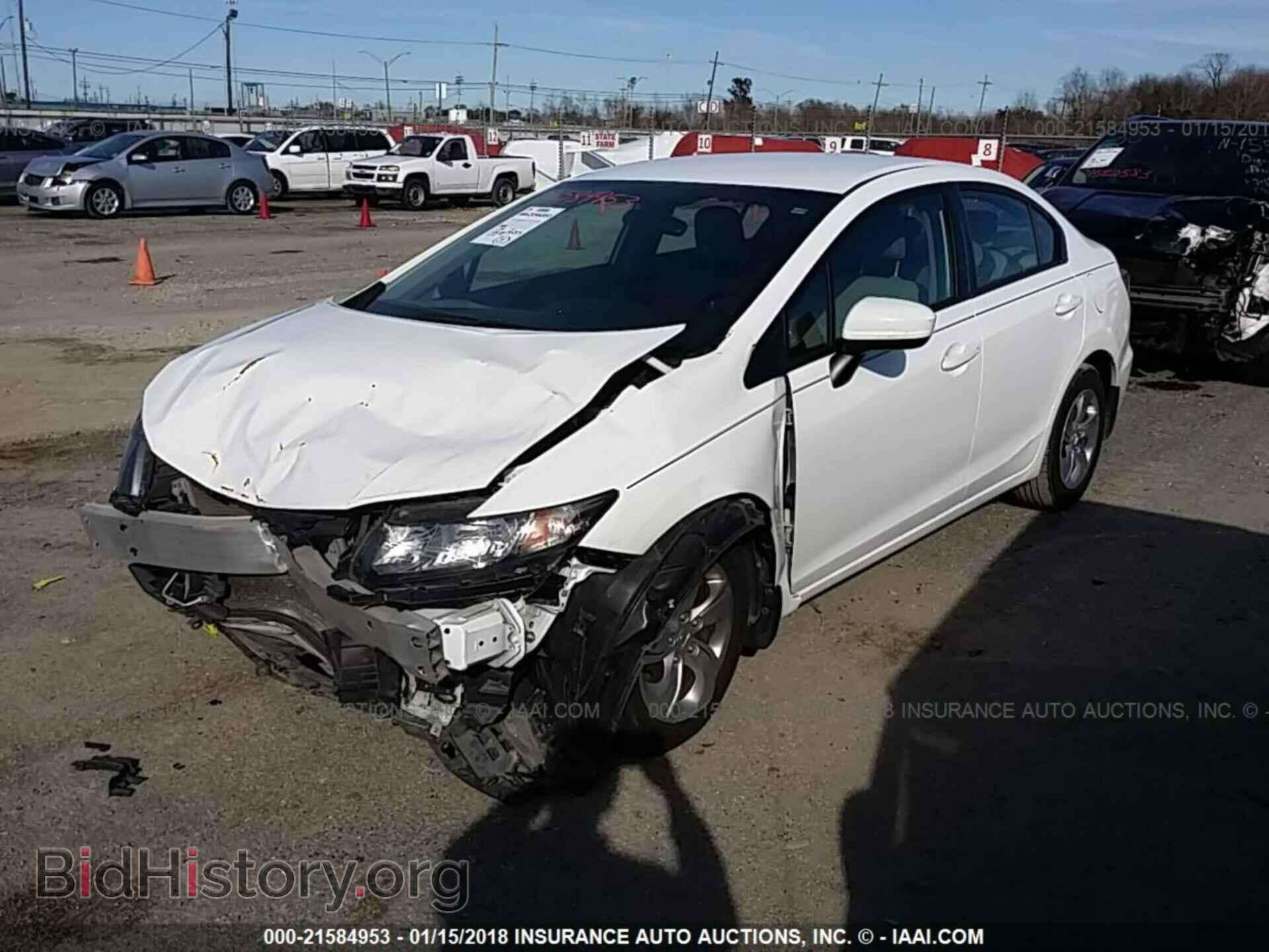 2014 Honda Civic - VIN: 19XFB2E50EE039156 - Фото 2