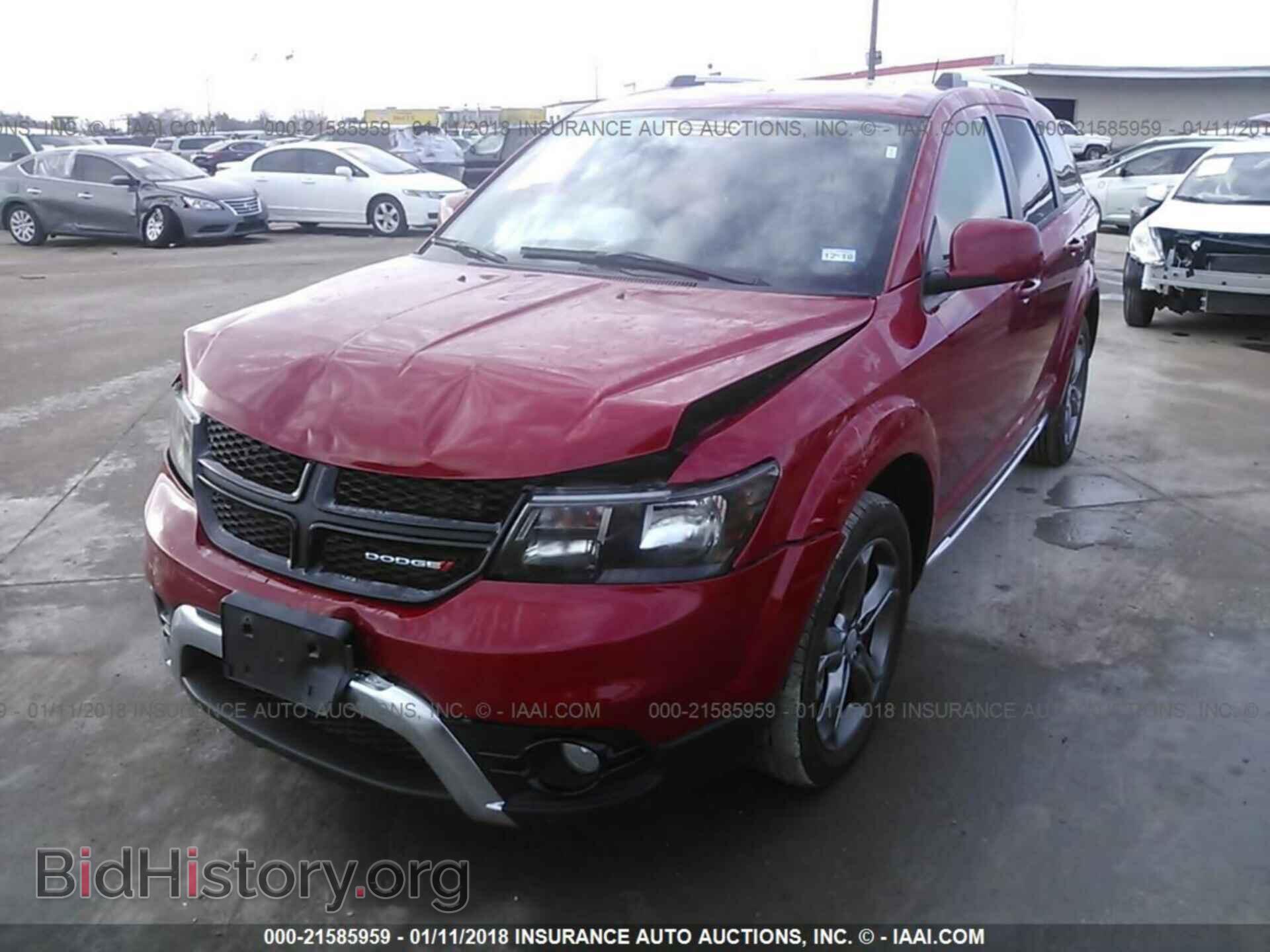 2017 Dodge Journey - VIN: 3C4PDCGG2HT572127 - Фото 2