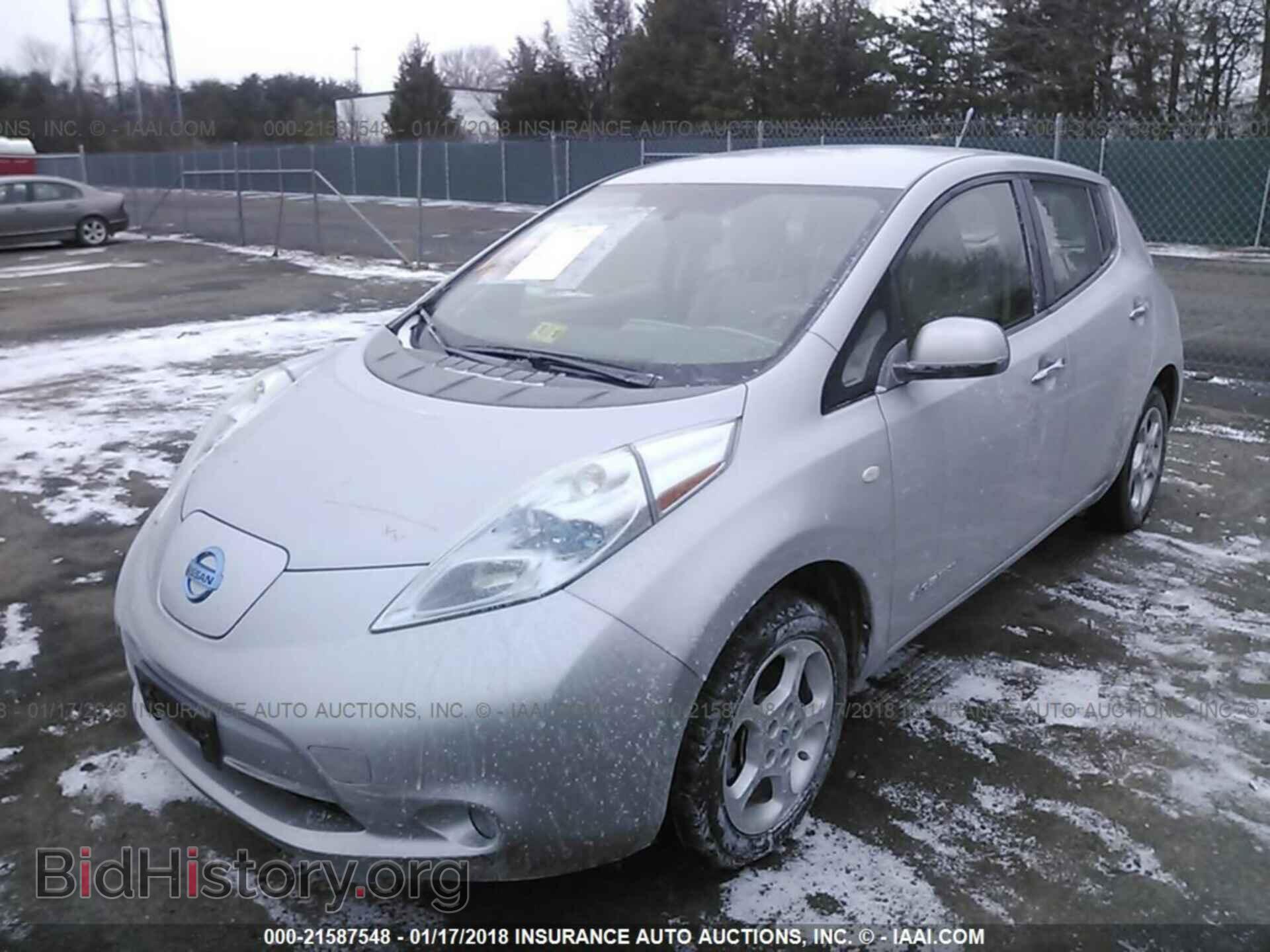 2012 Nissan Leaf - VIN: JN1AZ0CP9CT015363 - Фото 2